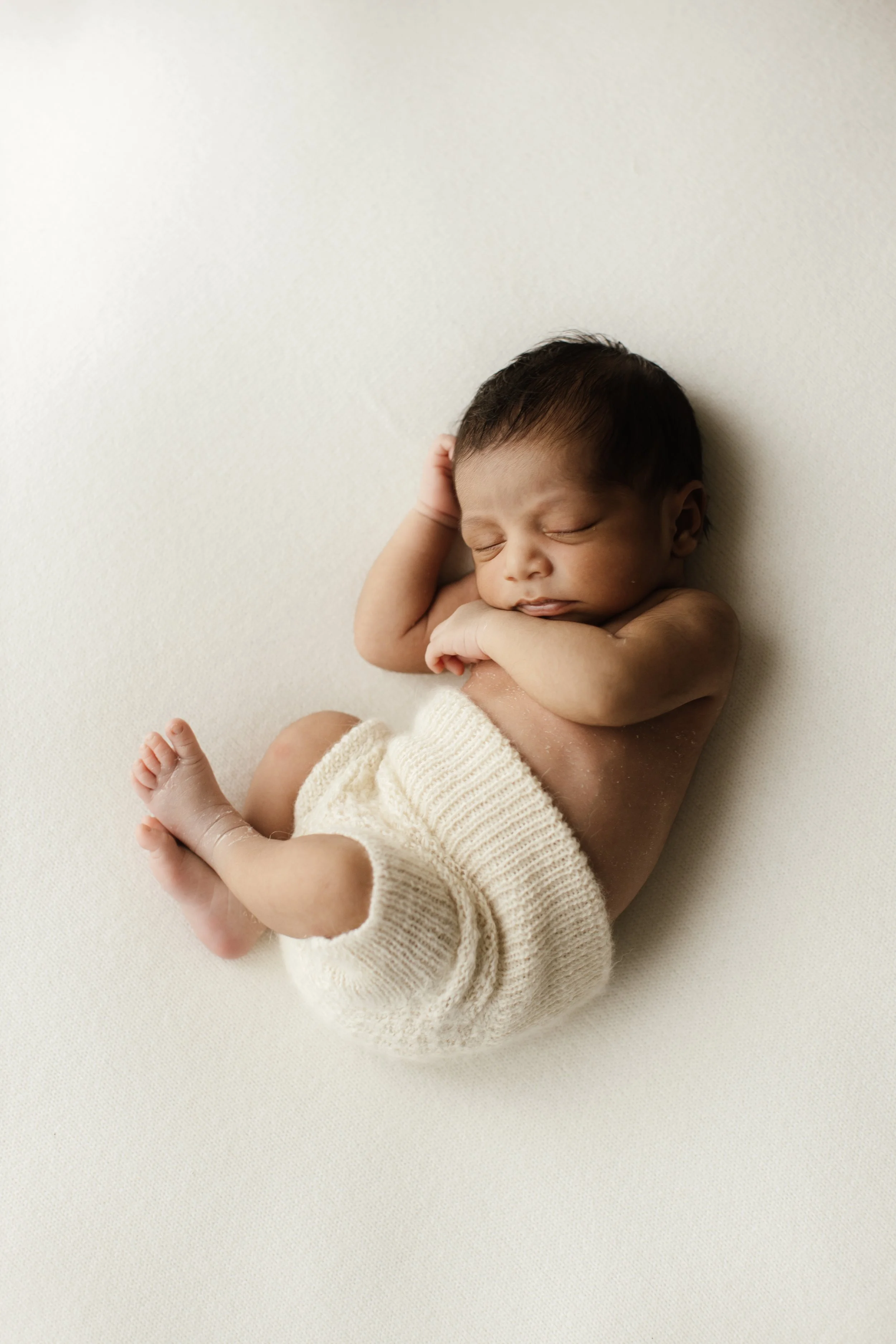 Natural Posed Newborn Photographer