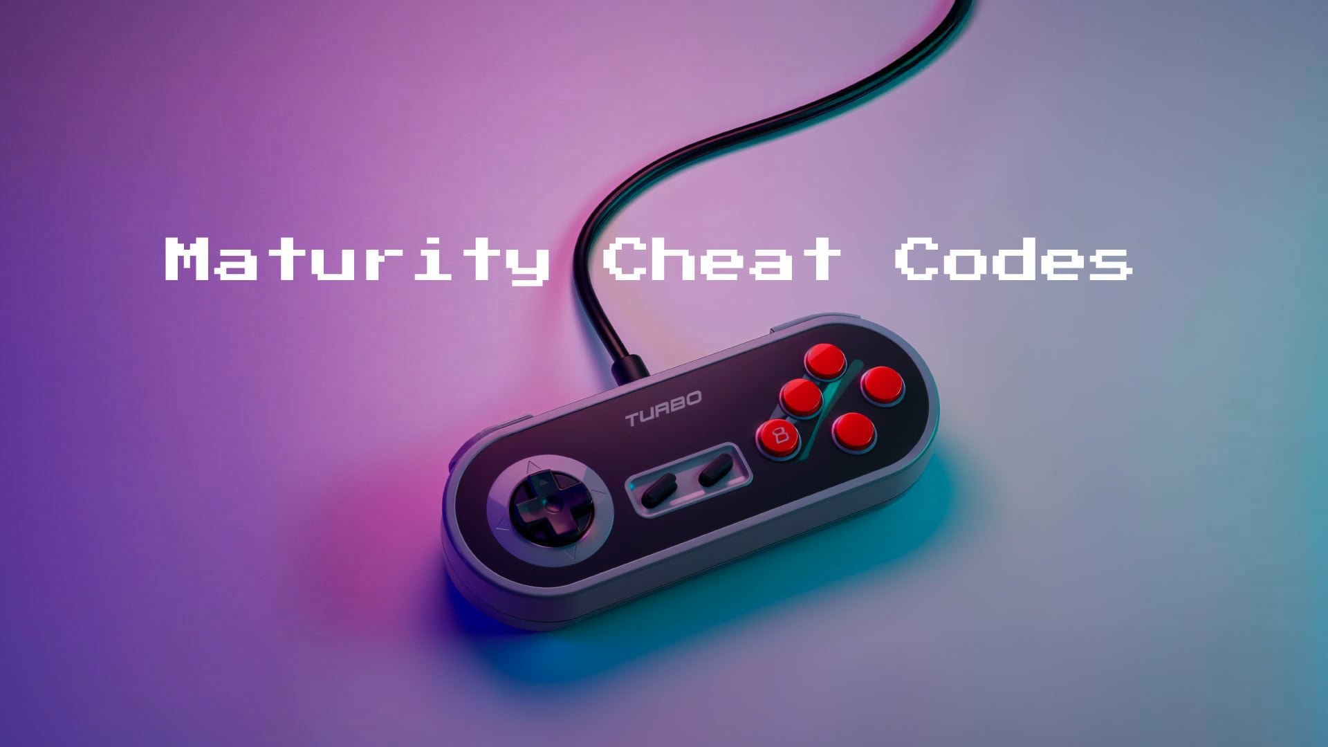 Maturity Cheat Code #8