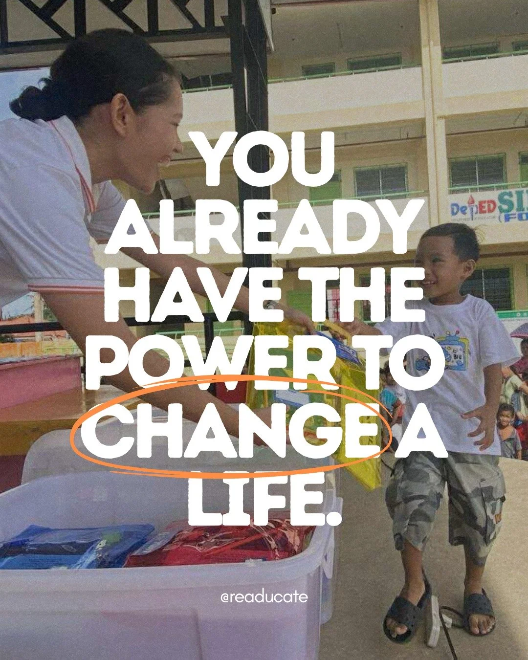 In a world that never stops moving, literacy is the anchor that helps you find your place. Every page turned is a step toward a brighter, more confident future. 🧡 #READucatePH