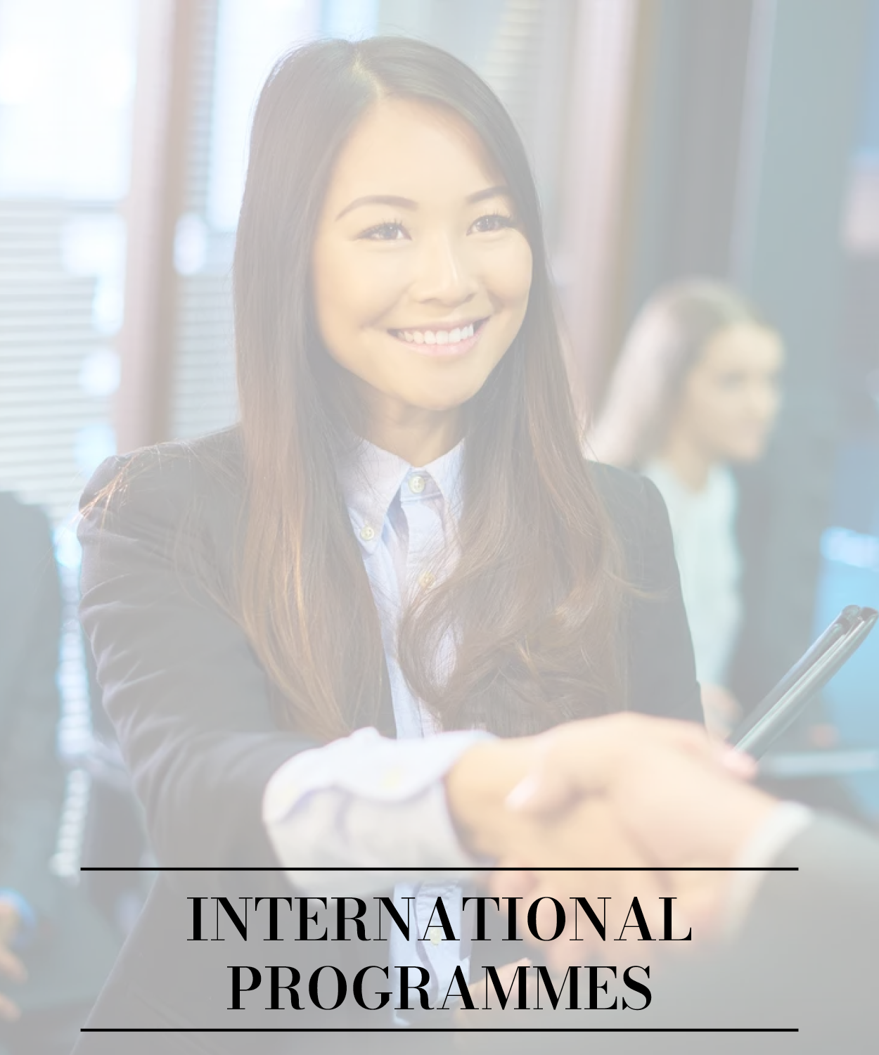 Join our international programmes designed to provide cross-cultural etiquette training and global business acumen.