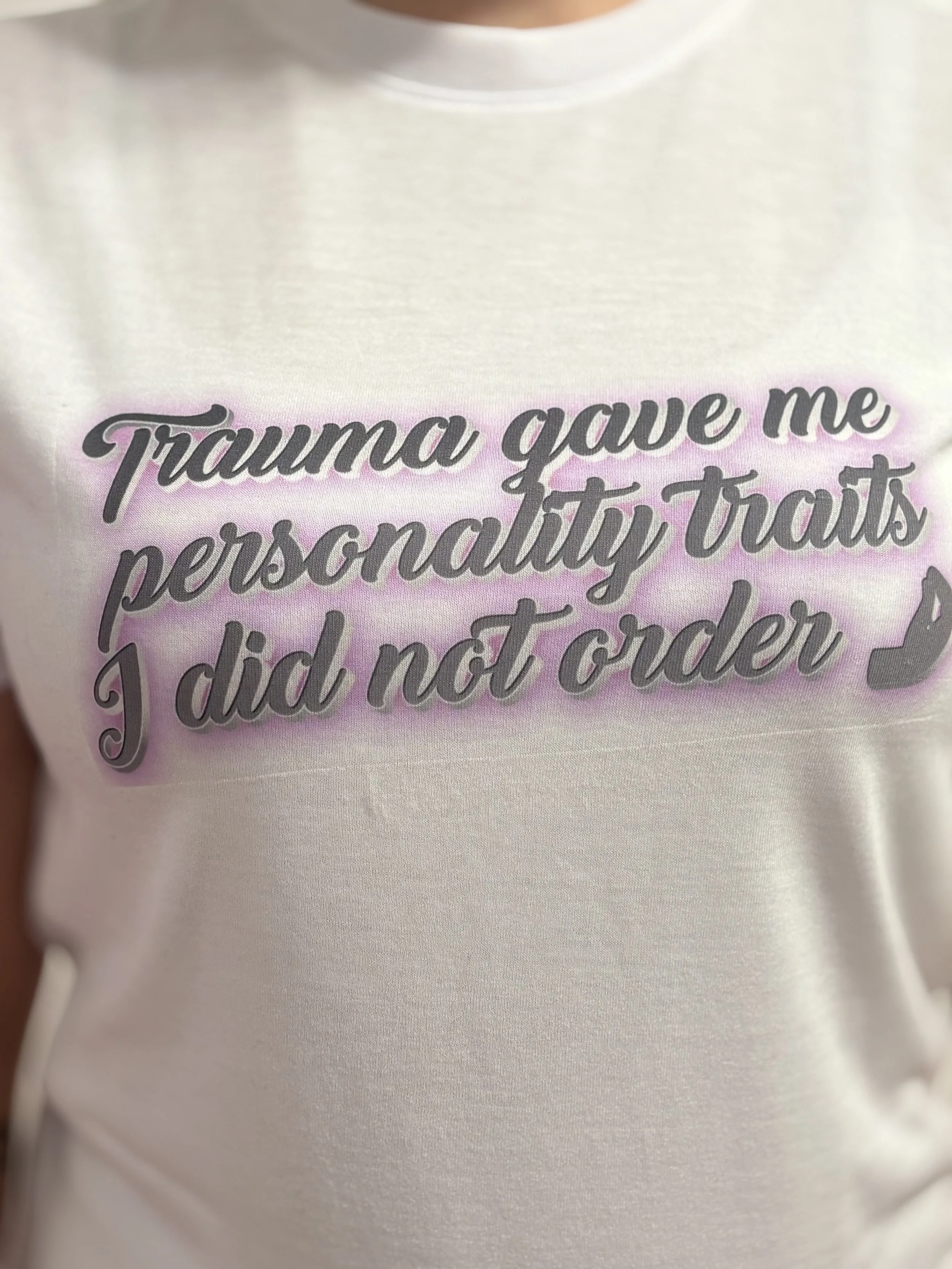 Trauma Add-Ons Personality Tee