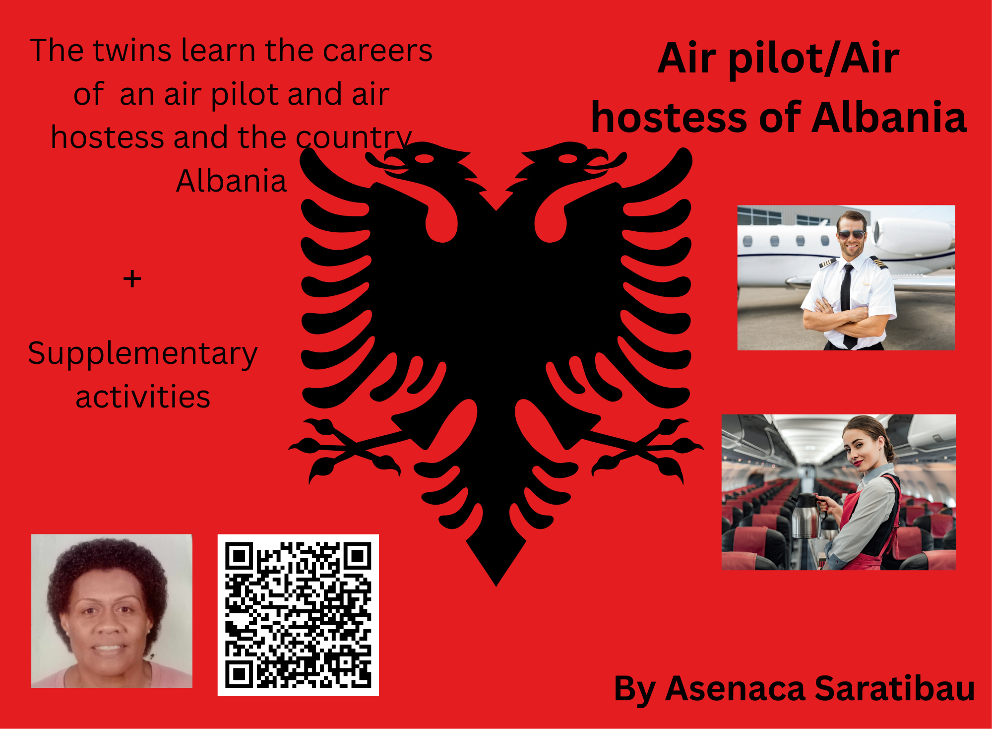 Air pilotAir hostess of Albania.png