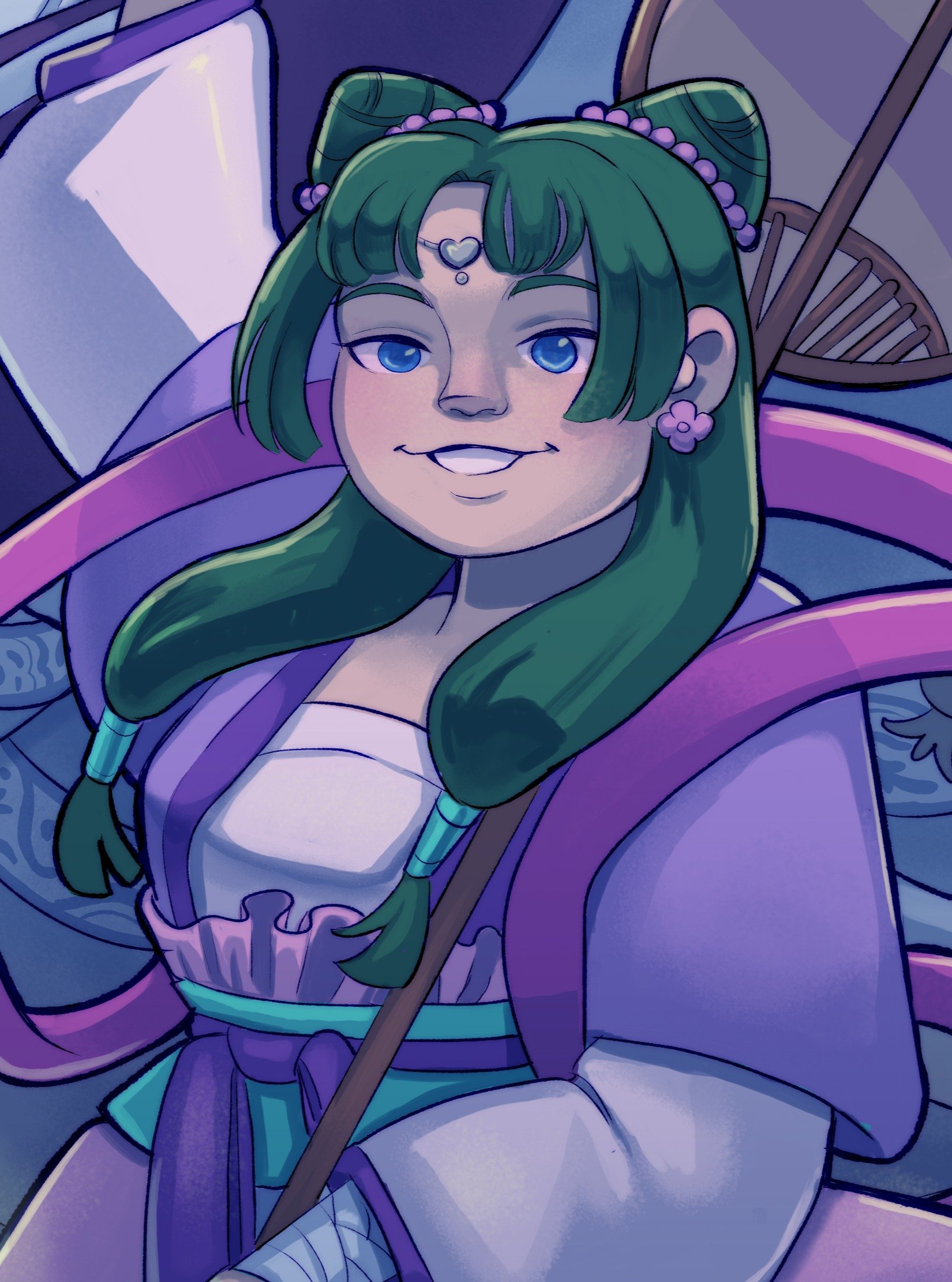 Tale of a moon goddess.

#apothecarydiaries #maomao #jinshi #illustration