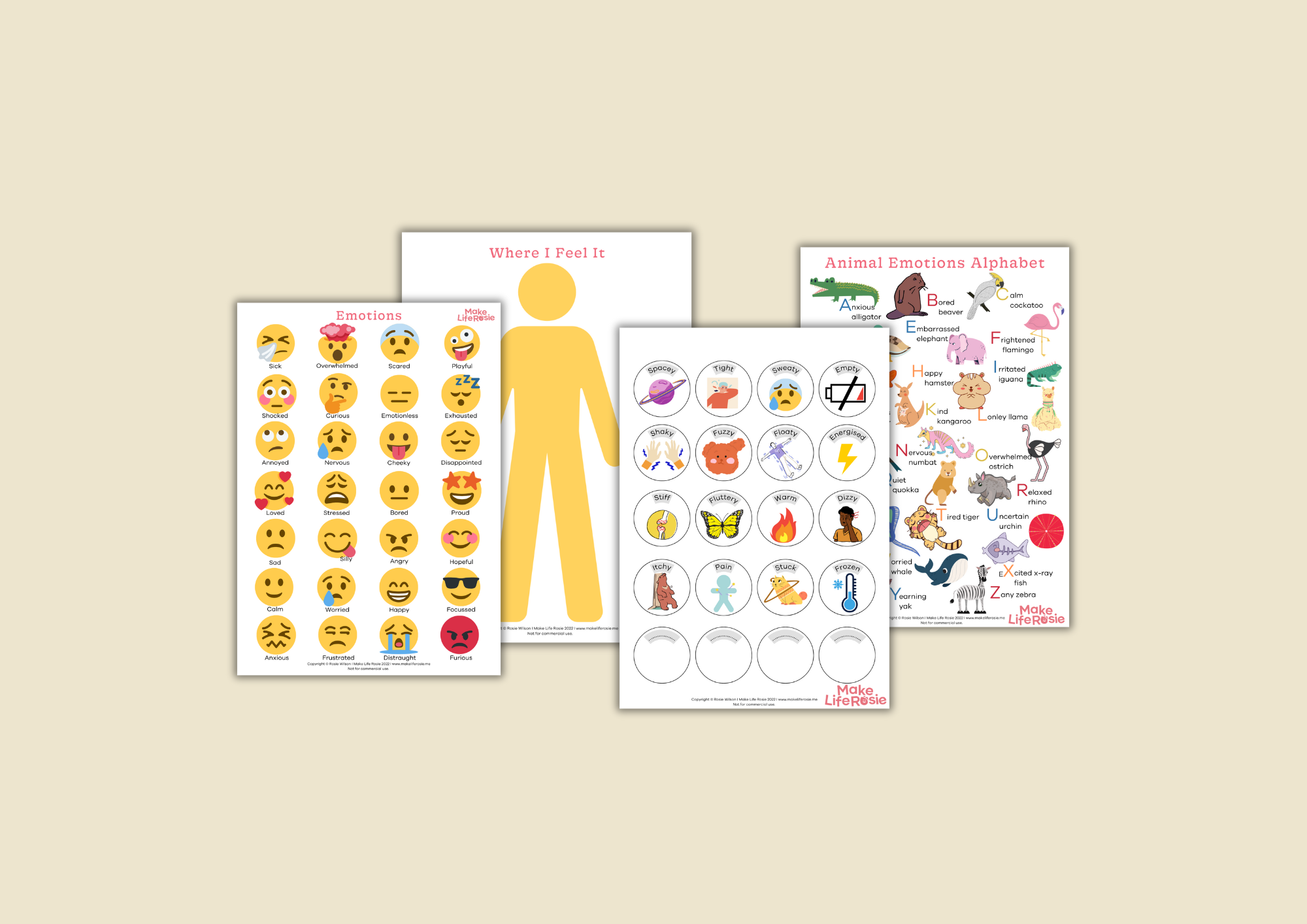 Emotions & Sensations for Kids