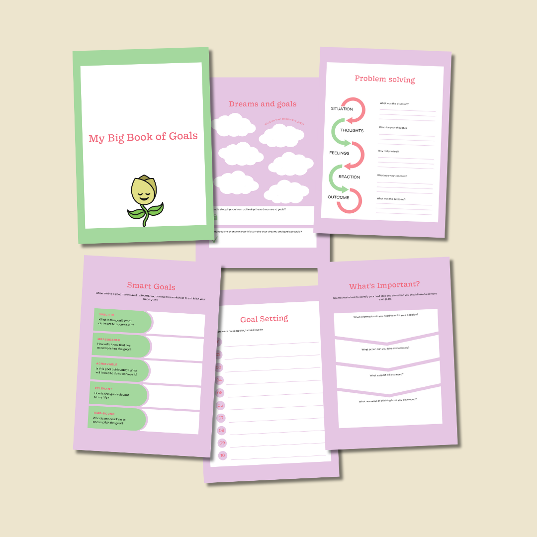 My Big Book of Goals (20 pages)