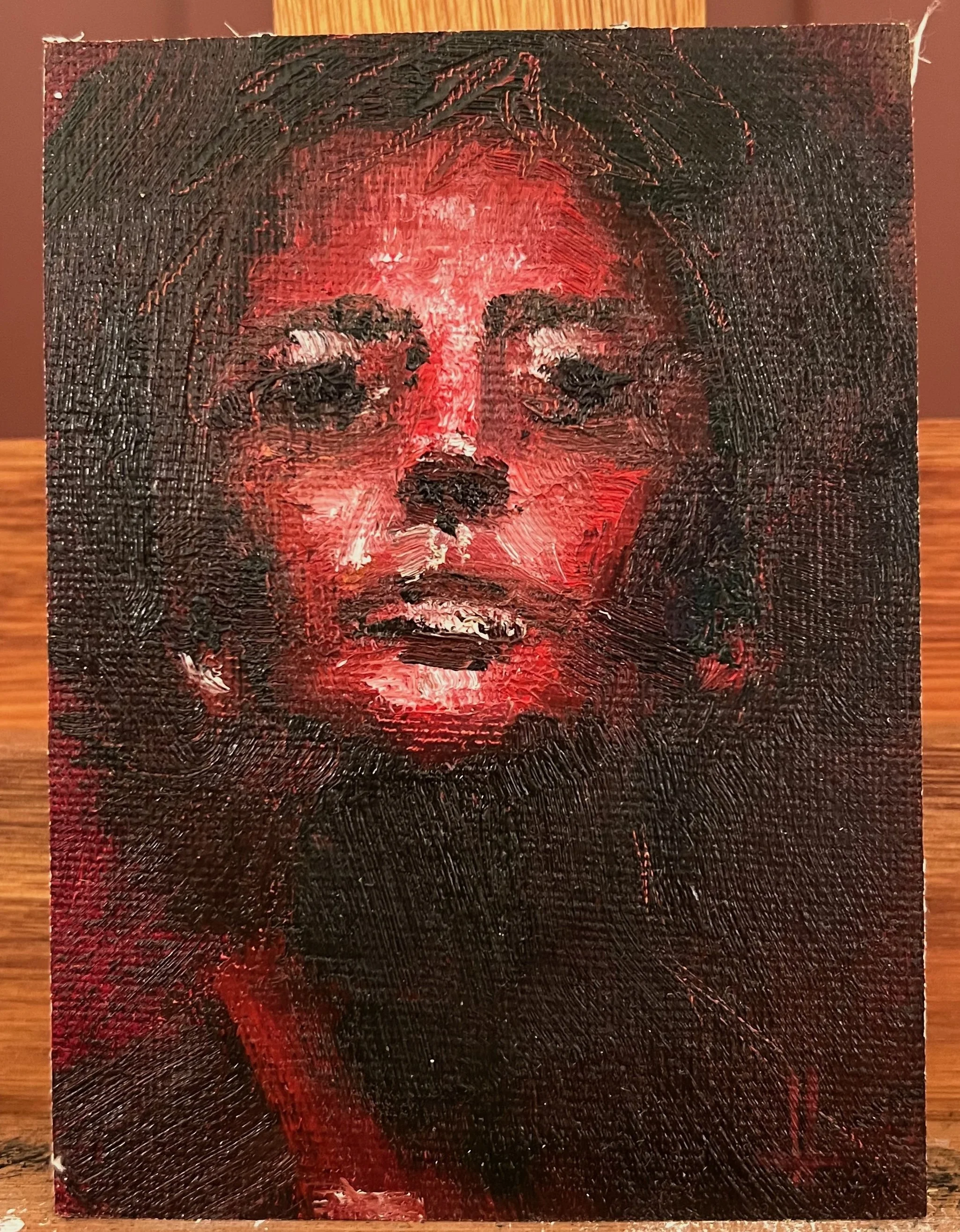 Absence in Red