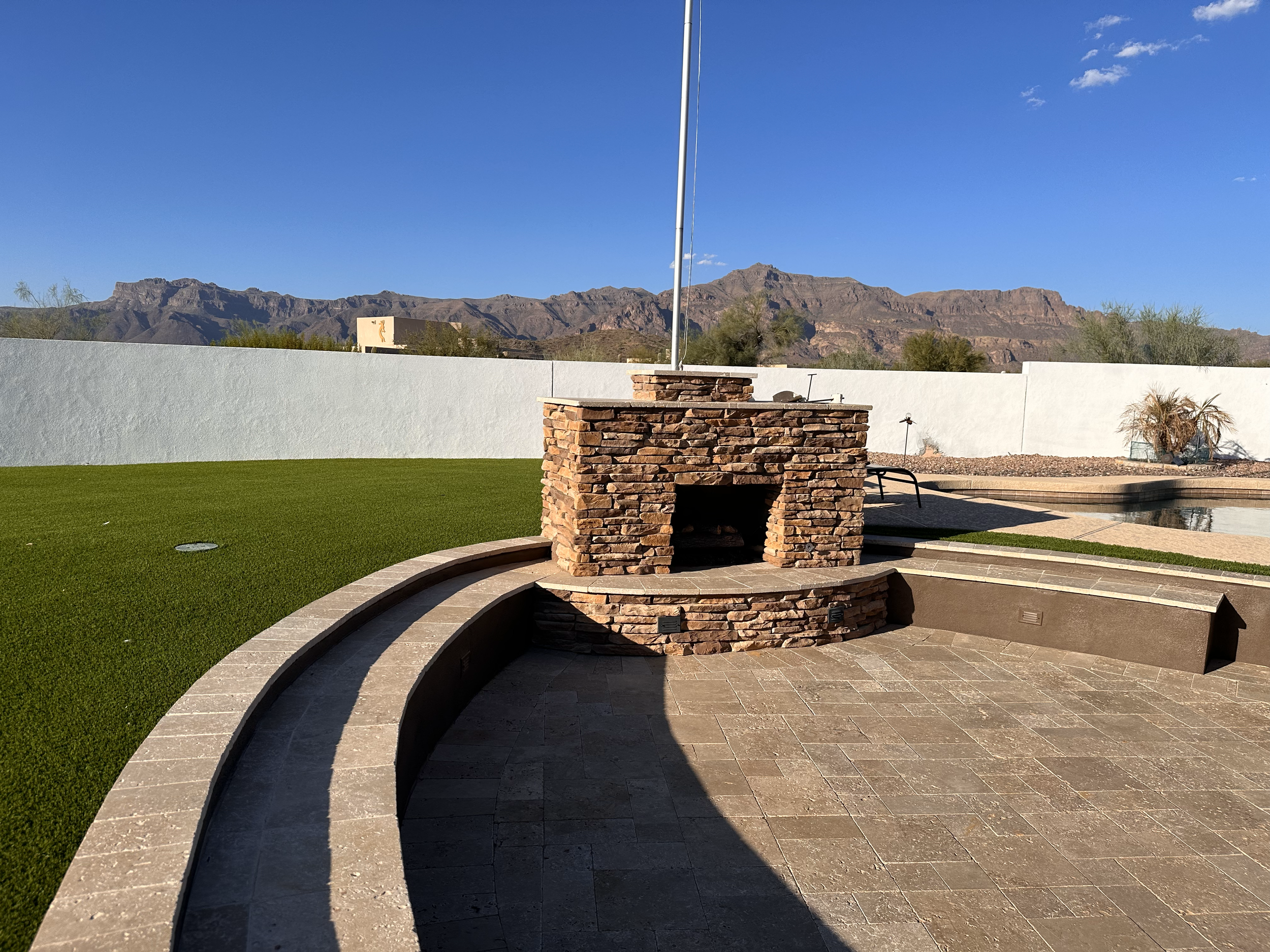 Example image of hardscape design and installation