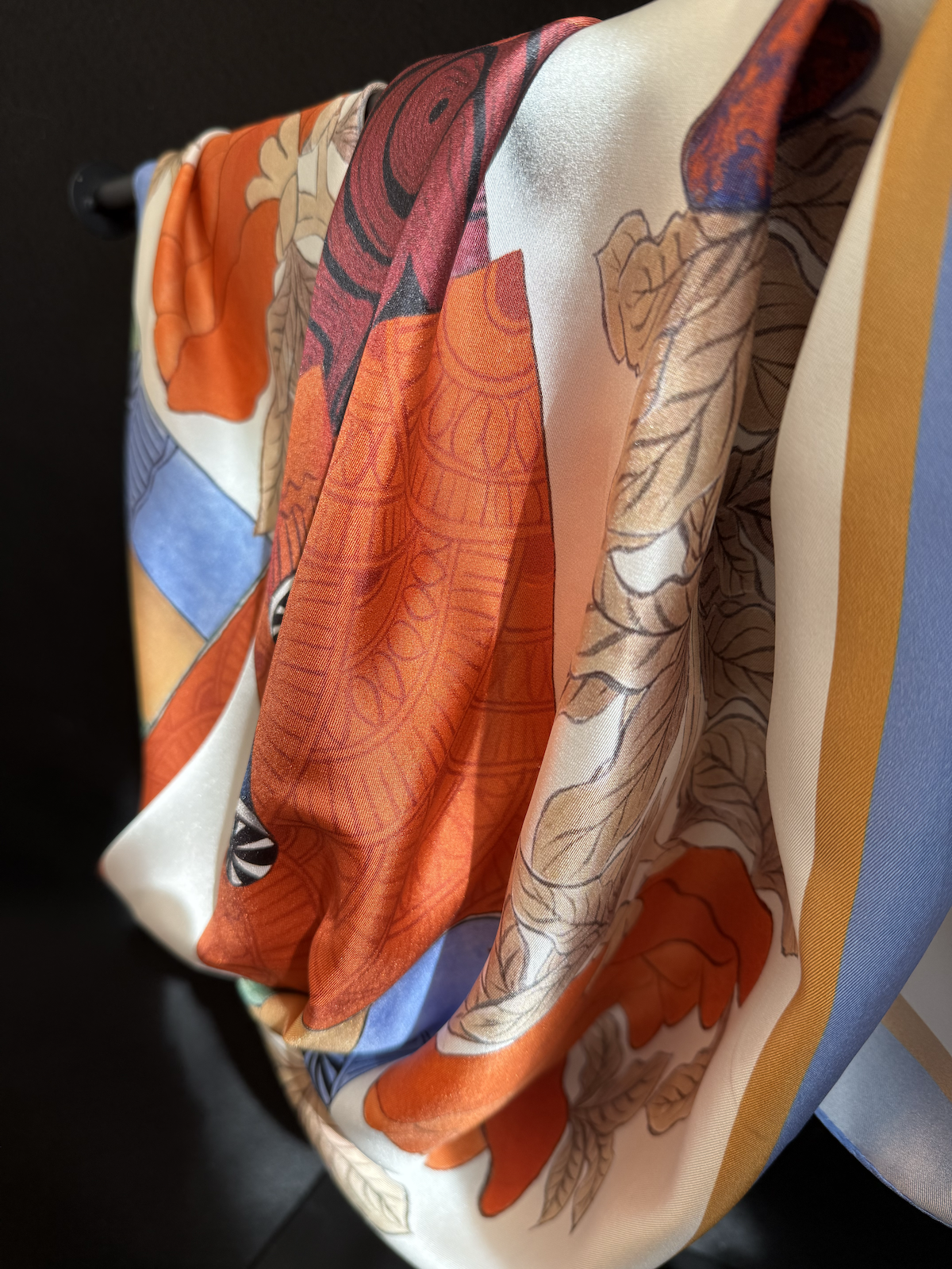 Korean 100% silk scarf