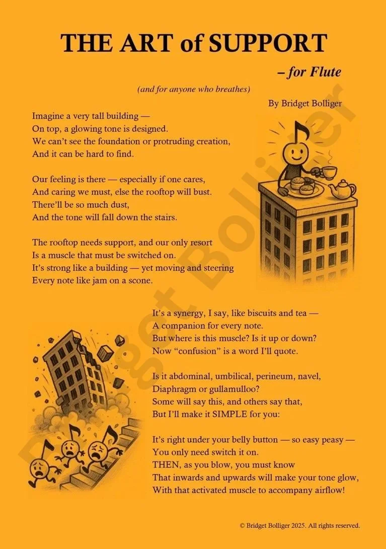 THE ART of SUPPORT – for Flute