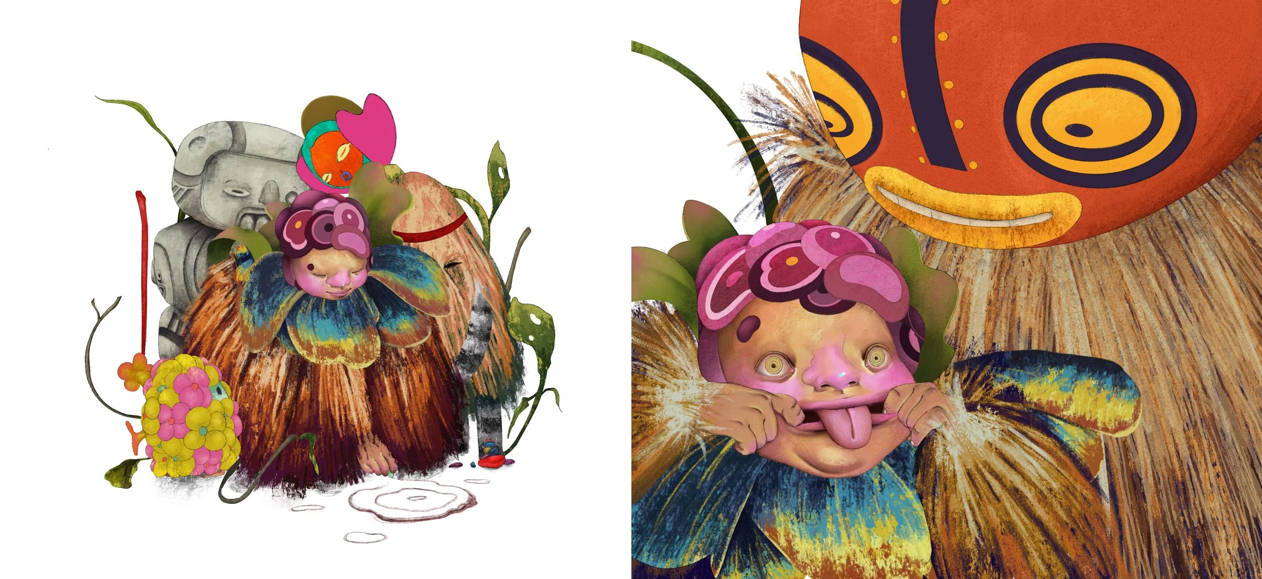 SASA | An exploration of environmentalism through a whimsical story of The Forest Guardian, the Spirits, and the Seed.