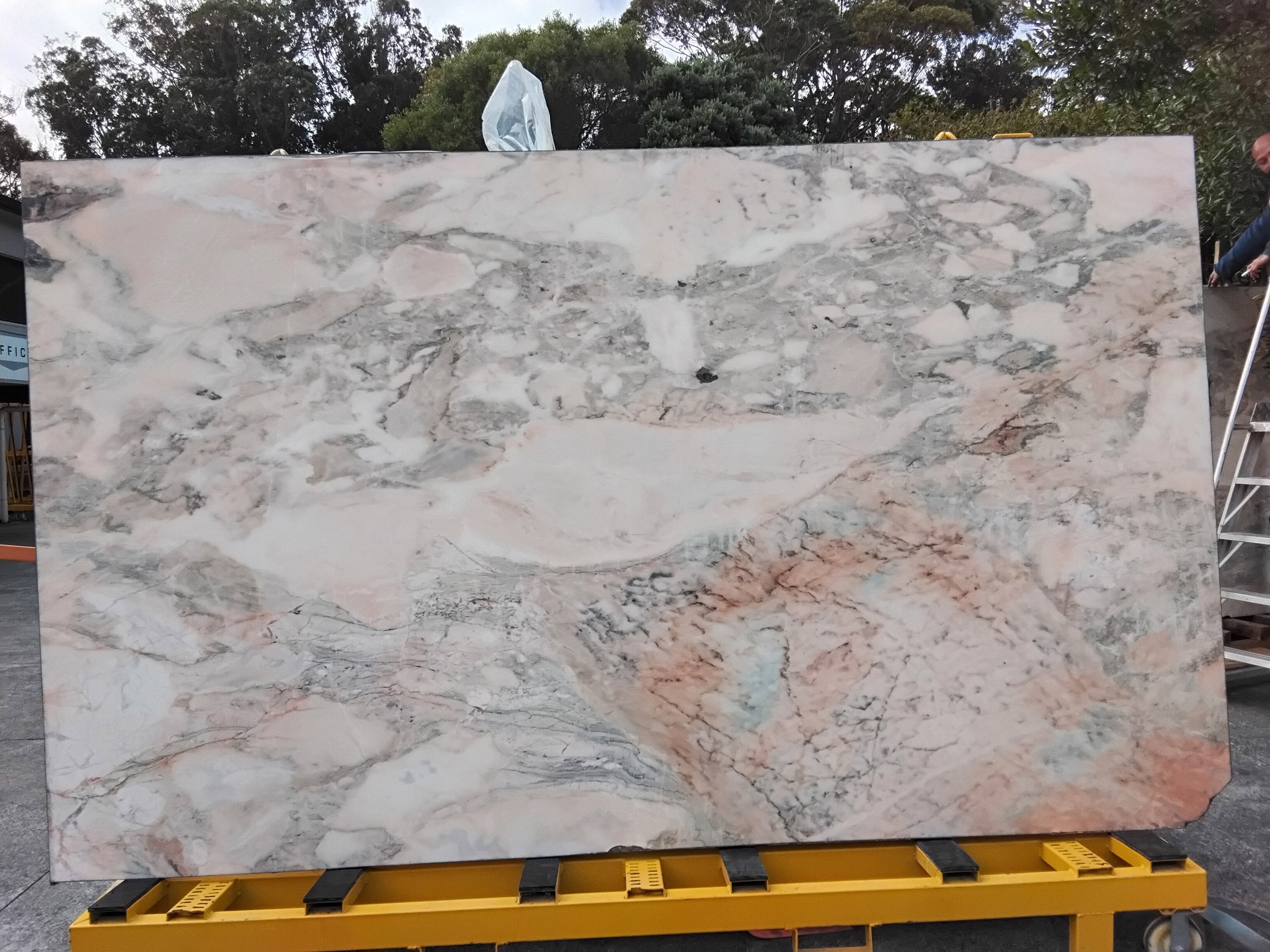 Calacatta Viola (Cotton Candy) Slab  3
