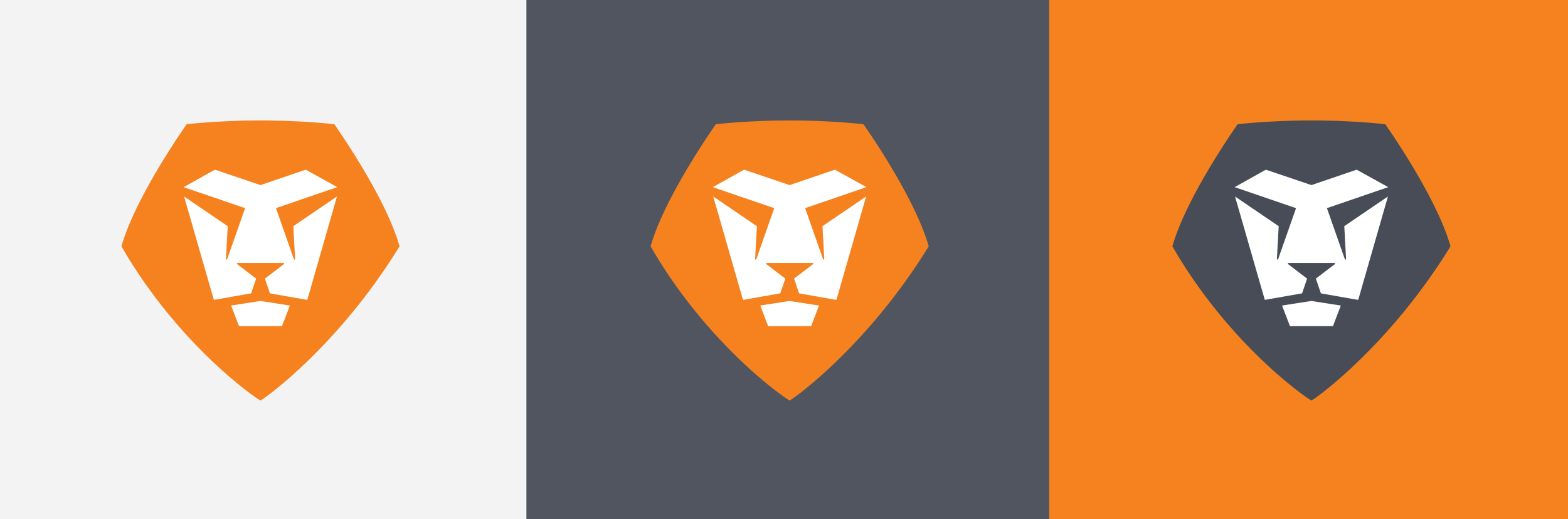 Workfront logo design, lion icons by Seattle-based art director and brand designer Charlie Worcester