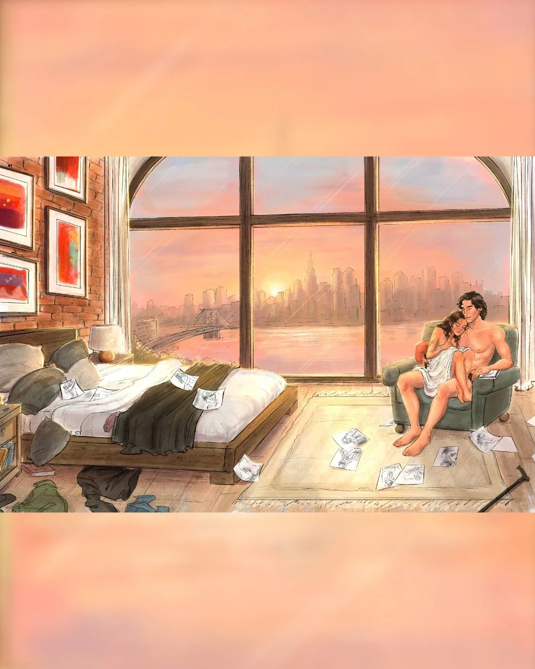 ✨ART REVEAL✨

No snippets for you today, friends - just peace.

This is a scene from the epilogue of A LATTE LIKE LOVE, and if you&rsquo;d like to know what exactly&rsquo;s going on, well&hellip;

You&rsquo;ll just have to read it.

There are only tw