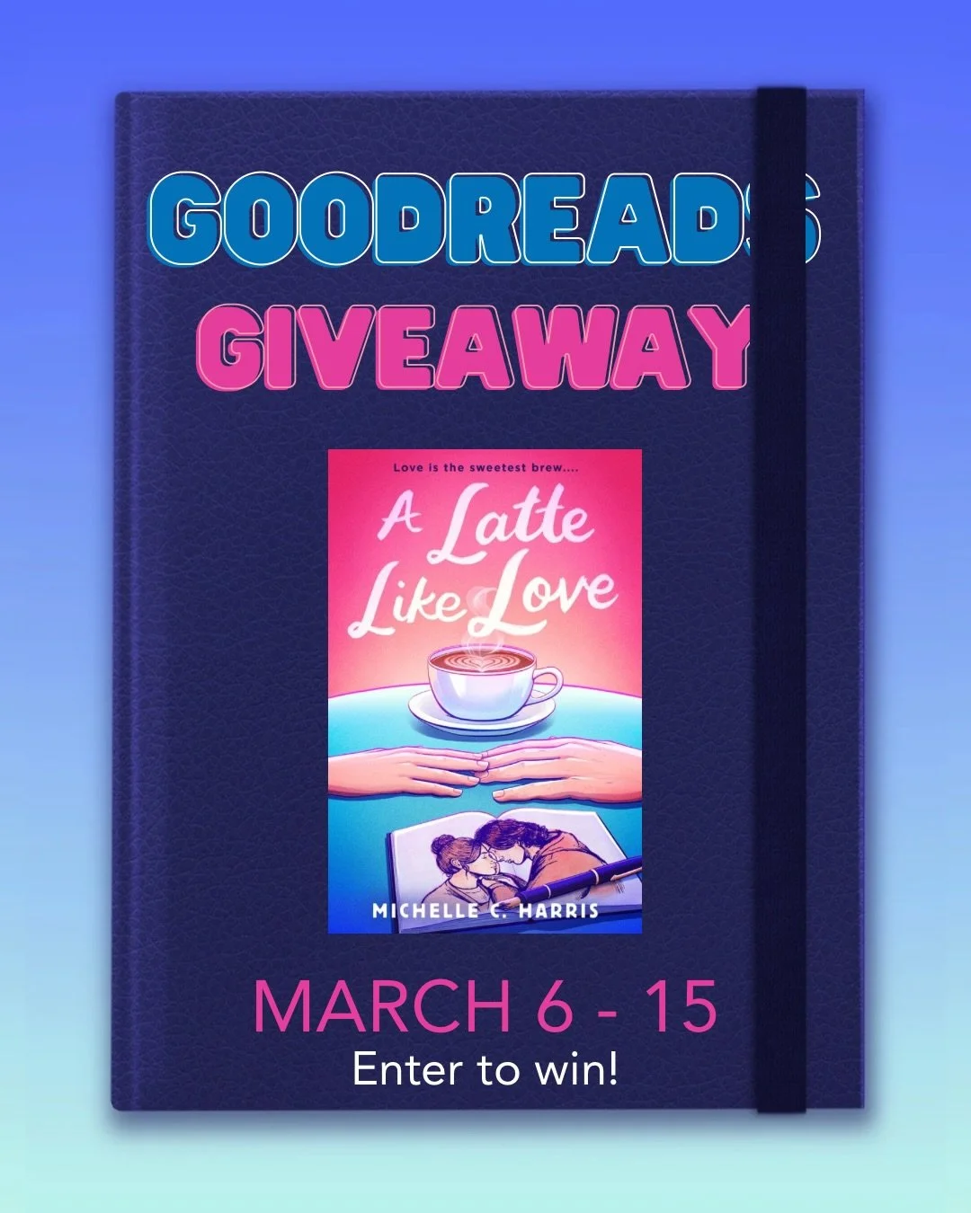 I let my brain loose (she&rsquo;s real tired) and this is what we came up with, here&rsquo;s what I made for you at 1am, I hope you like it. 

Daddy @berkleyromance is giving out even MORE copies of LATTE (wooo!) in the form of Kindle ebooks on Goodr