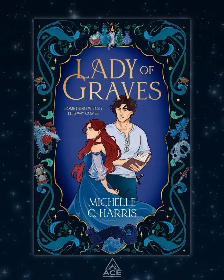 🕯️COVER REVEAL 🕯️

We&rsquo;re deep in the throes of autumn, but mark your calendars for hot witch summer&mdash;because my debut romantasy, LADY OF GRAVES, will be releasing on July 20th, 2027.

And she&rsquo;s coming out with this stunning cover i
