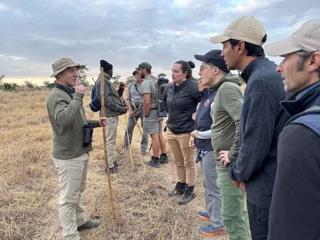 Justin Perkins and Yanush Cherkis with Alex and Renias Kruger Park 2025