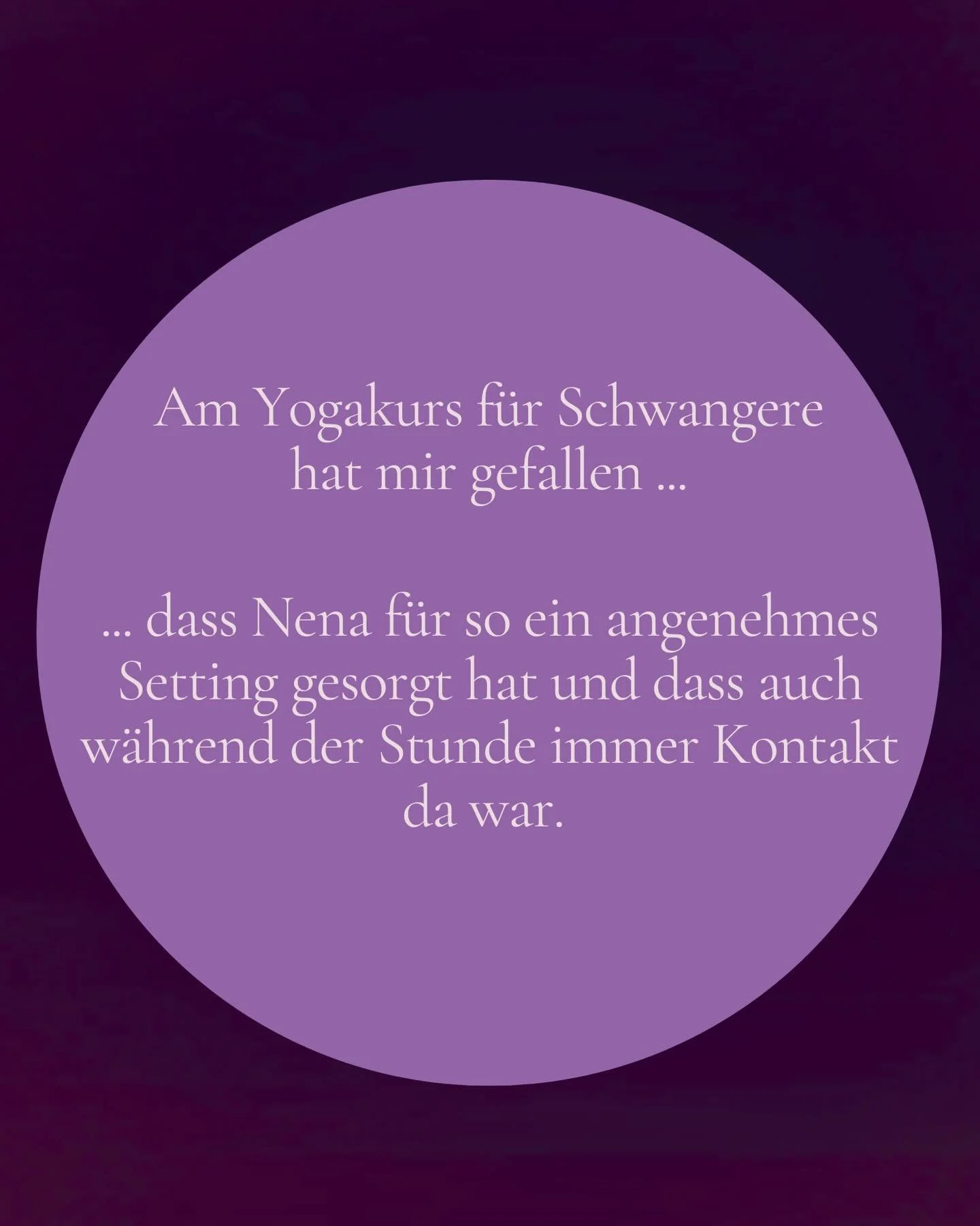 🎤 Ein paar Stimmen aus dem Schwangerenyoga

🫶 Danke f&uuml;r Eure R&uuml;ckmeldungen - mir tut es gut zu lesen, was ihr aus meinen Kursen mitnehme k&ouml;nnt. Und zuk&uuml;nftige Teilnehmerinnen bekomme so eine Idee, was sie erwartet 🙏