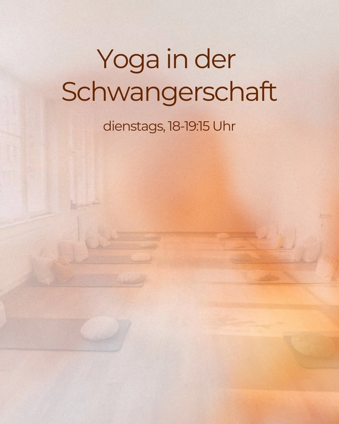 Mein erster Kurs in Magdeburg - ich freu mich! 

7x75 Minuten 
19.Mai - 30.Juni 2026
18-19:15 Uhr
Hebammenpraxis elbekind 

Im Kurs kombinieren wir Meditation, Atmung und Bewegung. Durch Hatha Yoga begleite ich dich darin, dein Bewusstsein f&uuml;r d