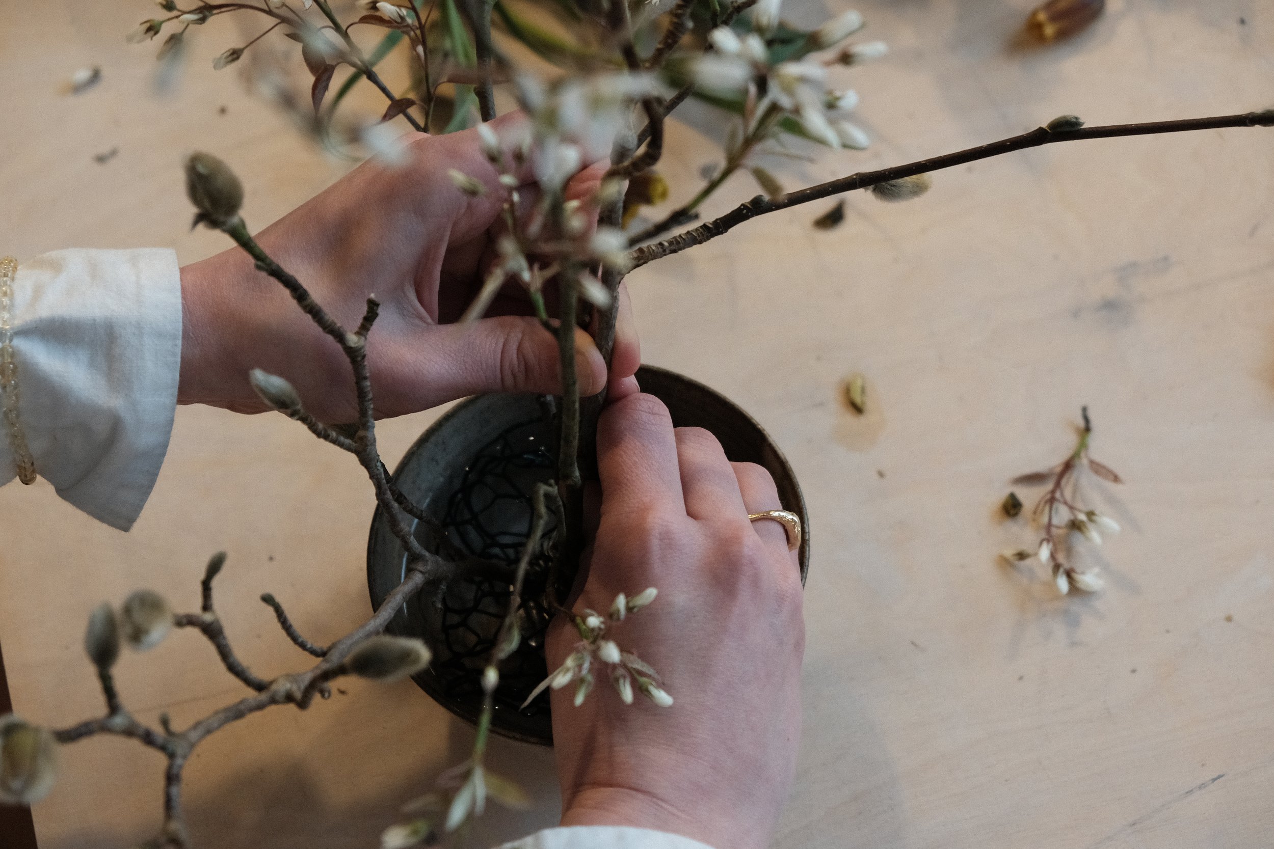 Modern Ikebana Spring Workshop