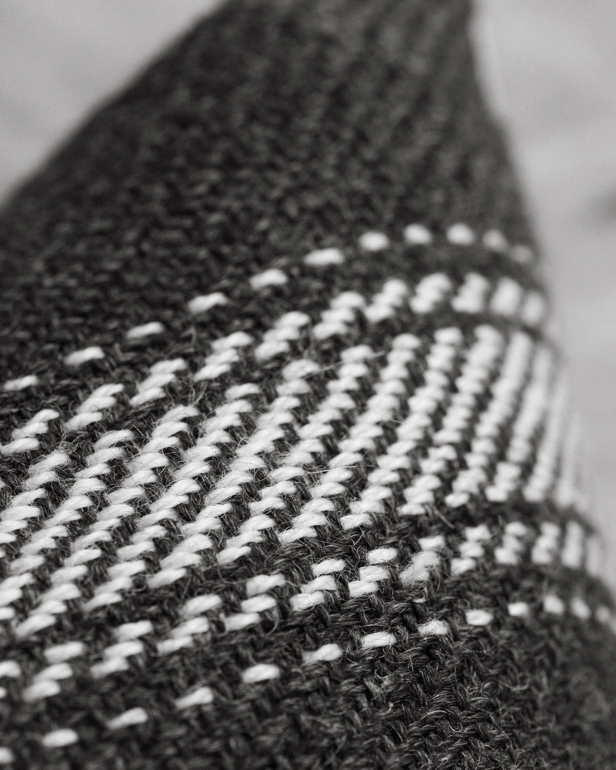 Handwoven Montana Wool Close Up