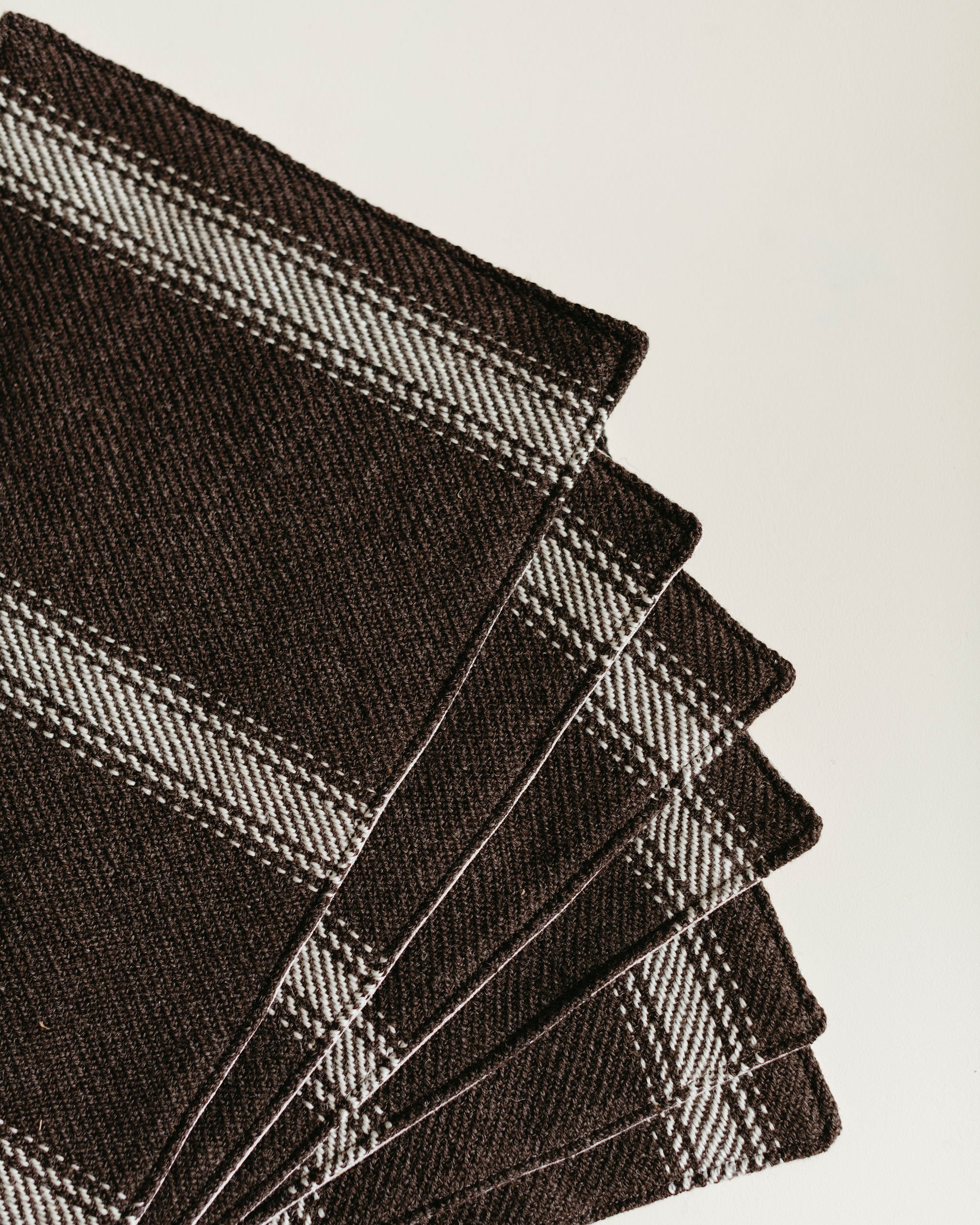 Cobble Placemat | Handwoven Montana Wool