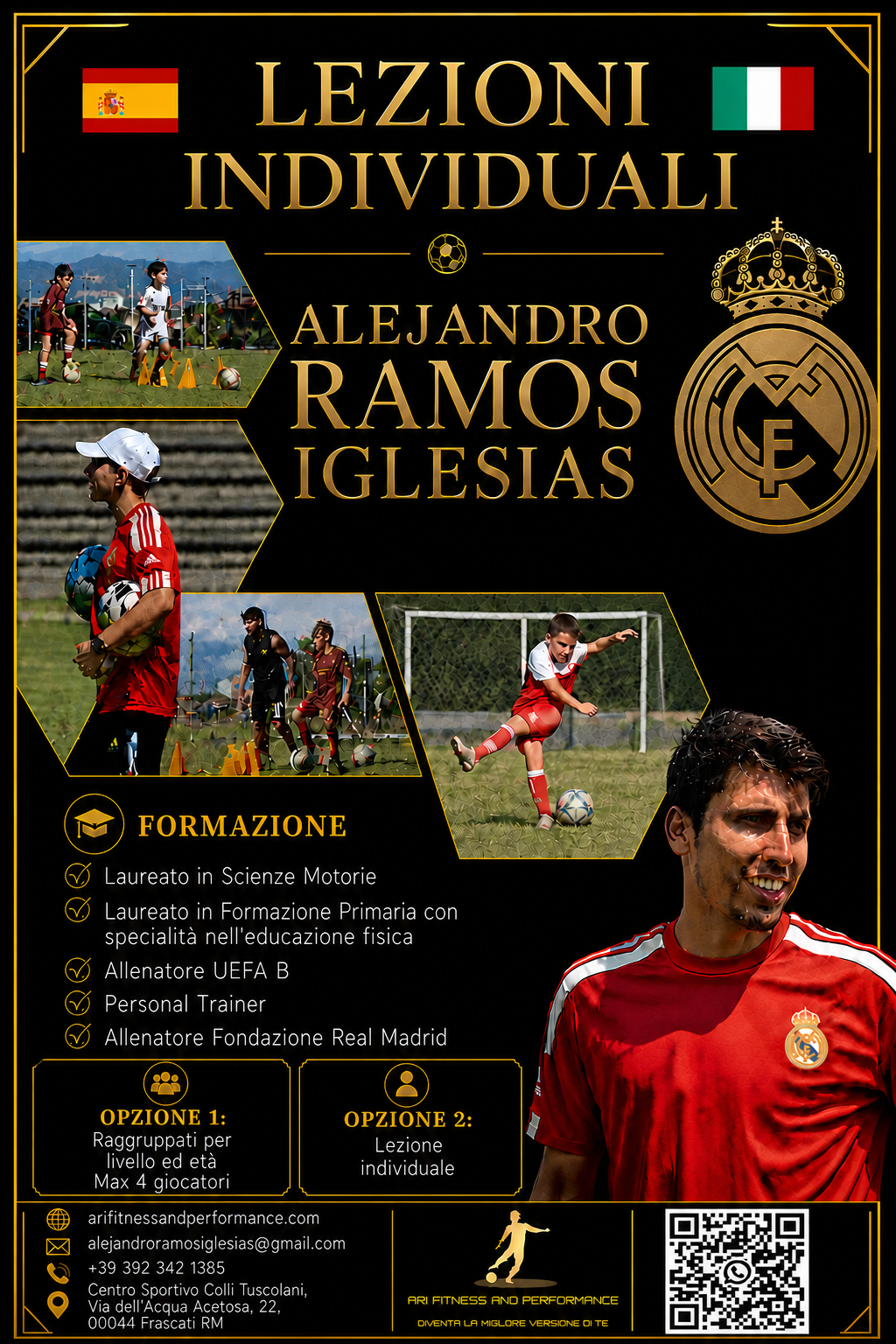 ALLENAMENTO INDIVIDUALE CALCIO