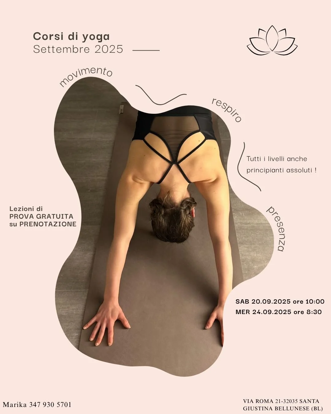 Lezione di Yoga con Marika