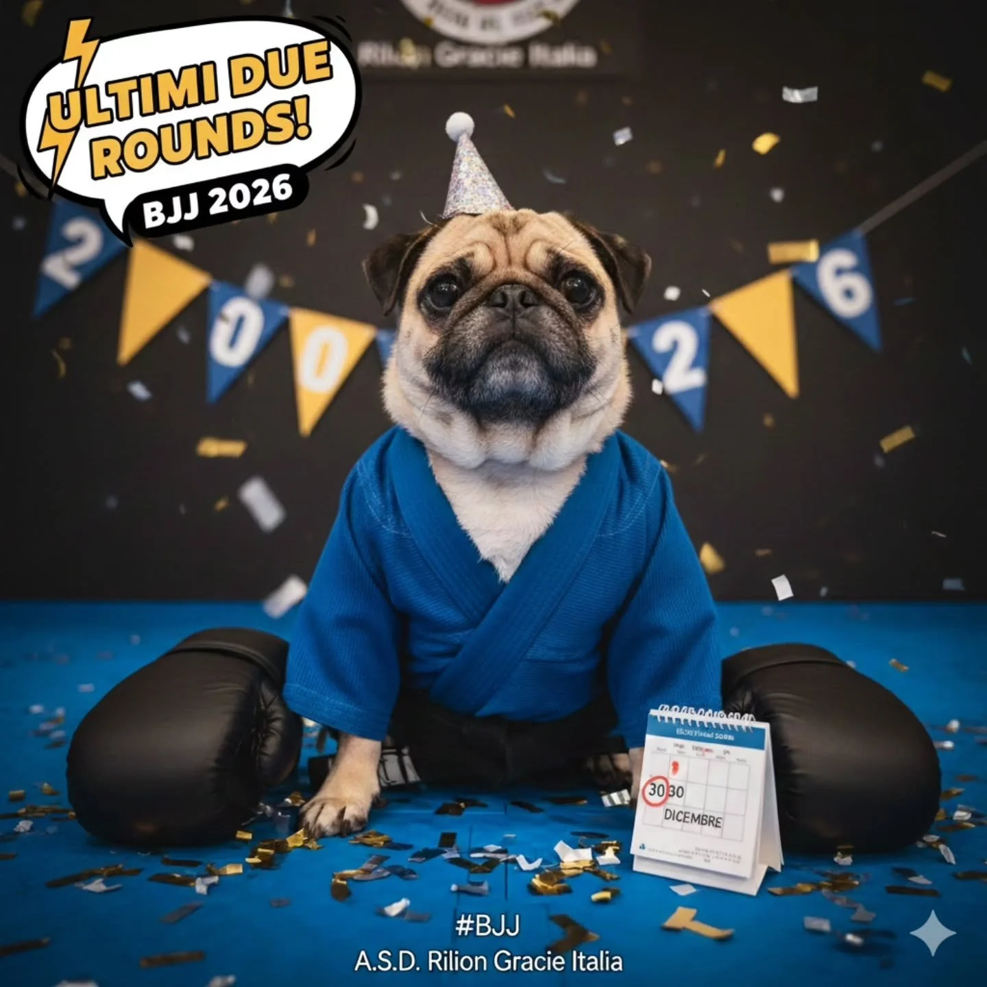 ​⚠️ ULTIMI DUE ASSALTI DEL 2025! ⚠️
​Ehil&agrave;, guerrieri del tappeto! 🥋 Non pensavate di esservi liberati di noi cos&igrave; facilmente, vero? 😉
​Ci restano solo DUE ALLENAMENTI di BJJ prima di salutare il 2025 in grande stile qui alla A.S.D. R
