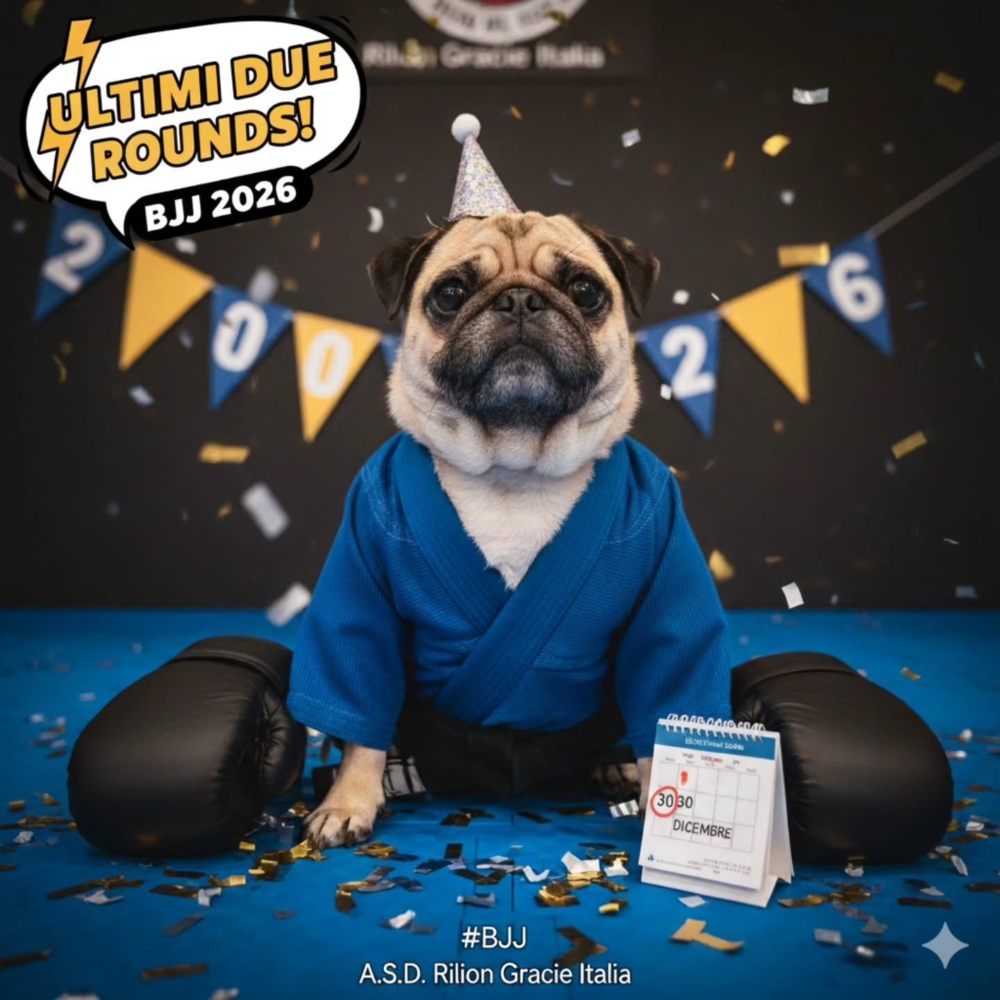 ​⚠️ ULTIMI DUE ASSALTI DEL 2025! ⚠️
​Ehil&agrave;, guerrieri del tappeto! 🥋 Non pensavate di esservi liberati di noi cos&igrave; facilmente, vero? 😉
​Ci restano solo DUE ALLENAMENTI di BJJ prima di salutare il 2025 in grande stile qui alla A.S.D. R