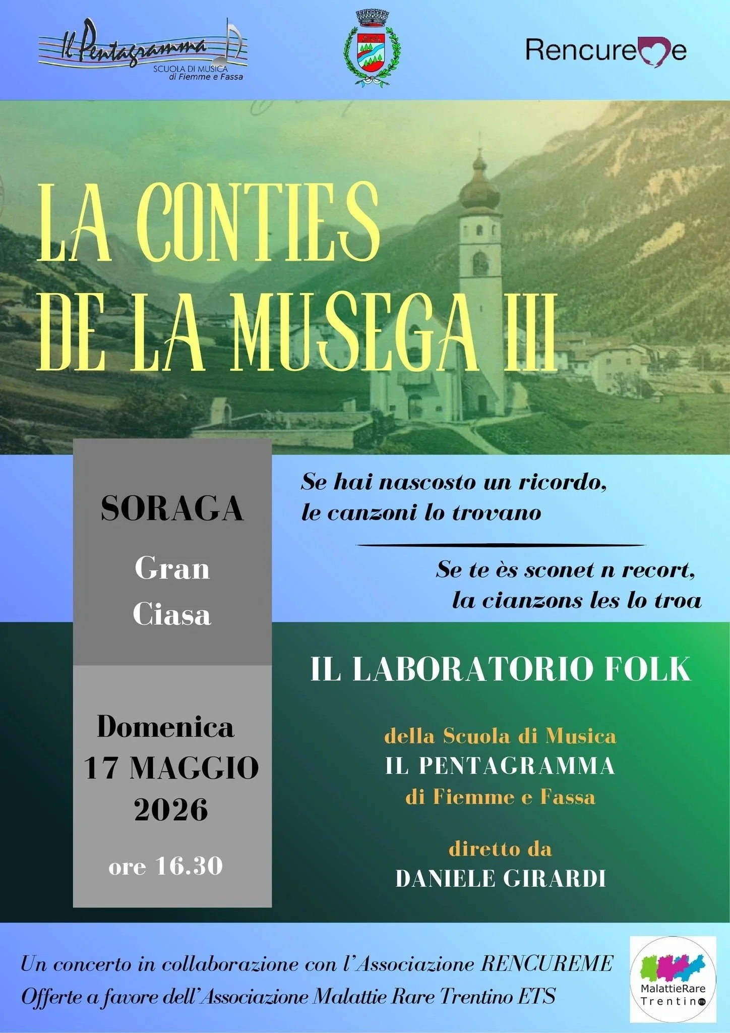 “La Conties de la Musega III”: a Soraga la musica popolare diventa memoria condivisa