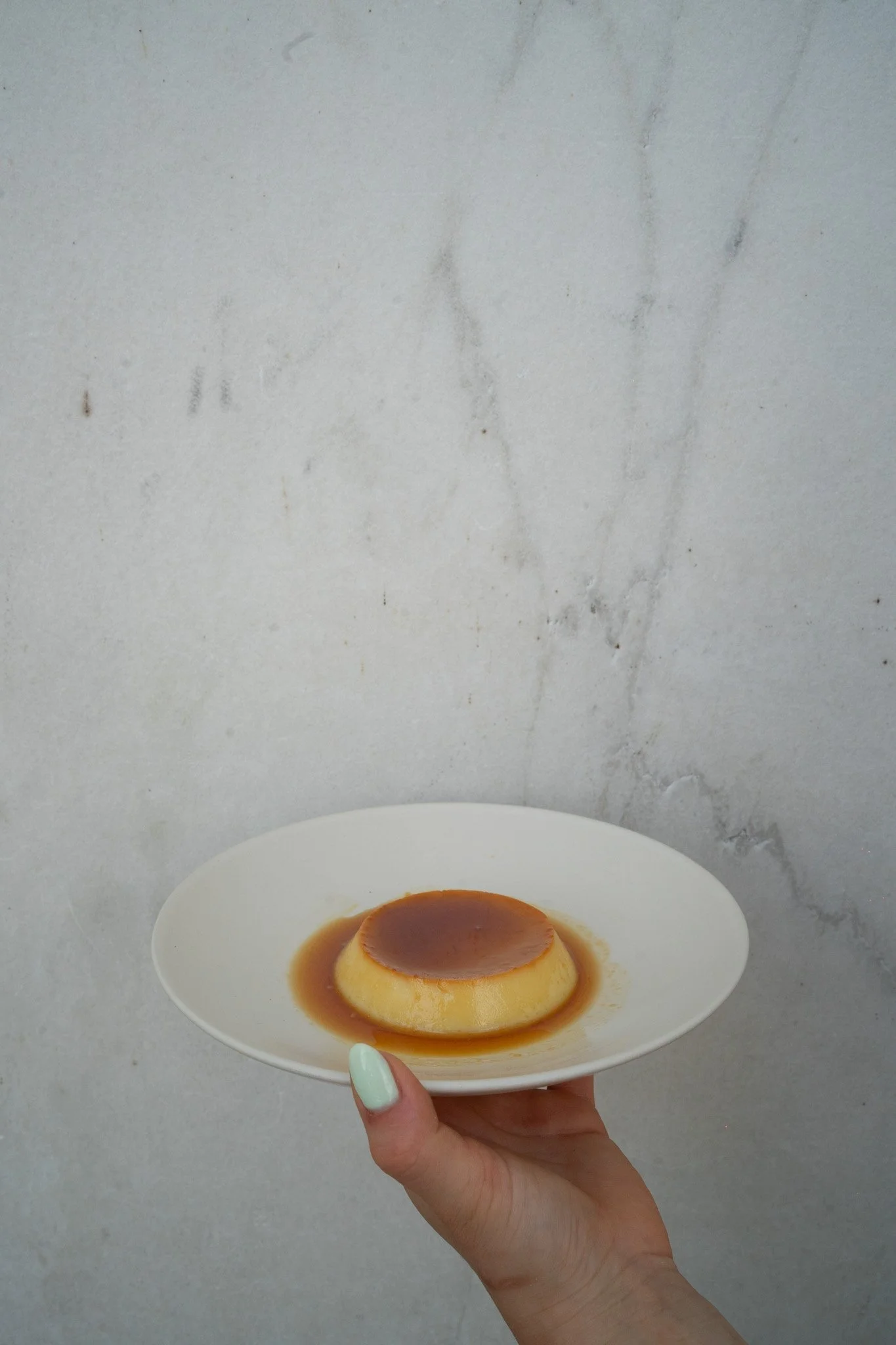 FLAN DE HOJA SANTA