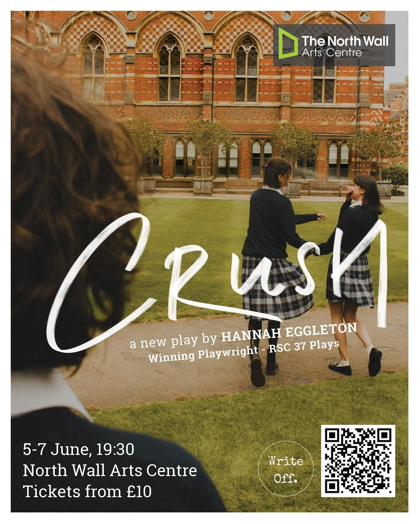 The first review is out for our client Hannah Eggleton&rsquo;s play &ldquo;CRUSH&rdquo;, and we could not be prouder of her.

So much admiration for being both a brilliant actress and an astounding writer.

Did we mention that she was a winning playw