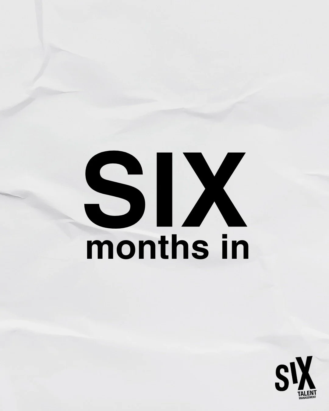As if SIX has been going for SIX WHOLE MONTHS already! We had our first 6 month meeting, and invited in all of our lovely clients to see us too &hearts;️ We can&rsquo;t wait to see what the next 6 months holds - stick with us and find out 👀 #talent 