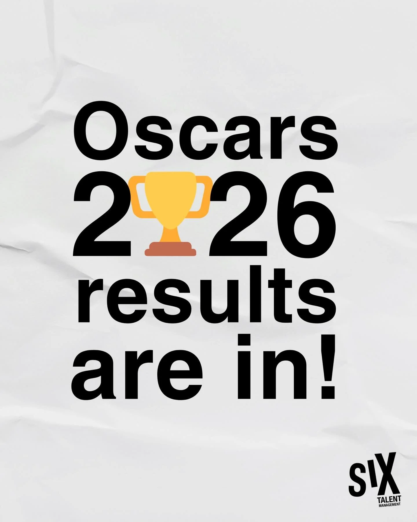 ✨ The Oscars 2026 delivered some huge moments last night at the Dolby Theatre in Hollywood.

🏆 One Battle After Another took Best Picture, while standout performances from Michael B. Jordan (Sinners) and Jessie Buckley (Hamnet) earned the top acting