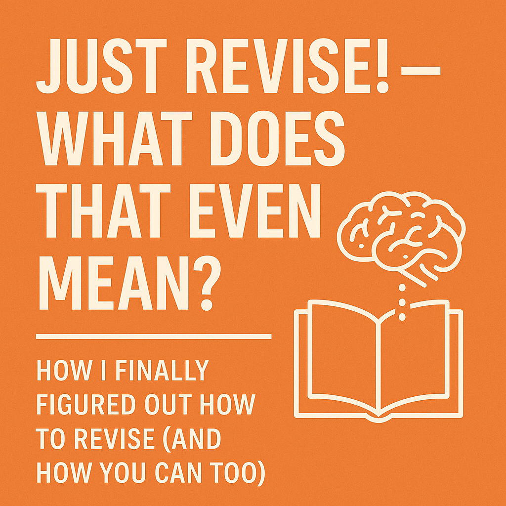 🤯 “Just Revise!” – What Does That Even Mean?