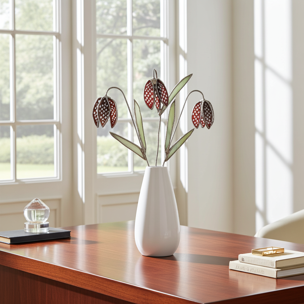 „The Chessboard Flower - Fritillaria Elegance"