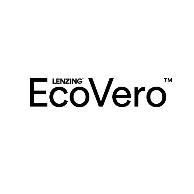 Lenzing EcoVero logo in black text on a white background.