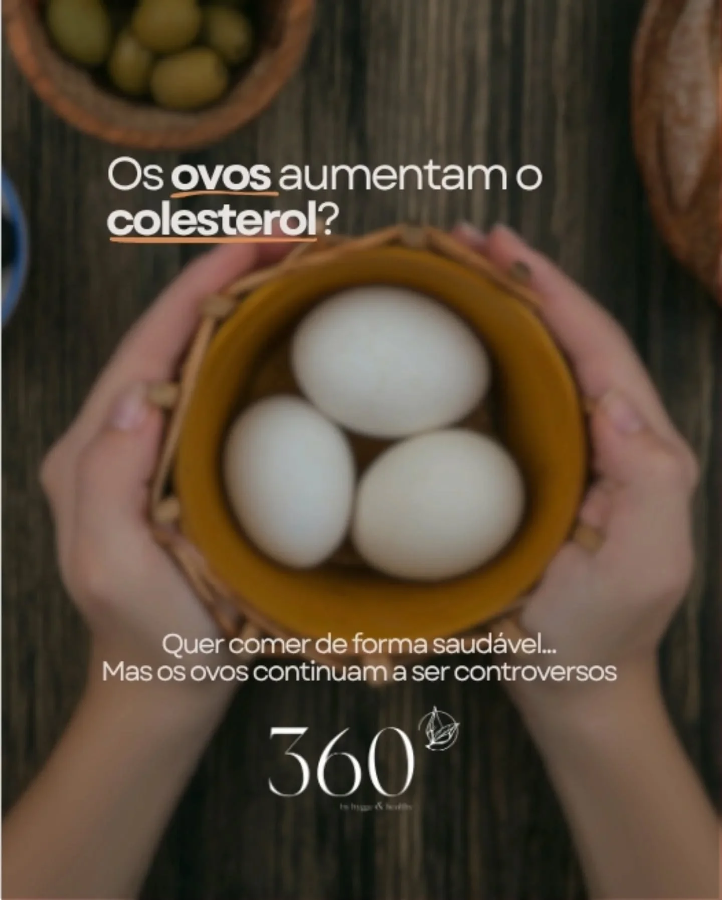 🥚 Os ovos aumentam o colesterol?

Durante muitos anos, os ovos foram associados ao aumento do colesterol e ao risco cardiovascular. Hoje, a ci&ecirc;ncia &eacute; clara: o consumo moderado de ovos n&atilde;o est&aacute; diretamente ligado a um maior
