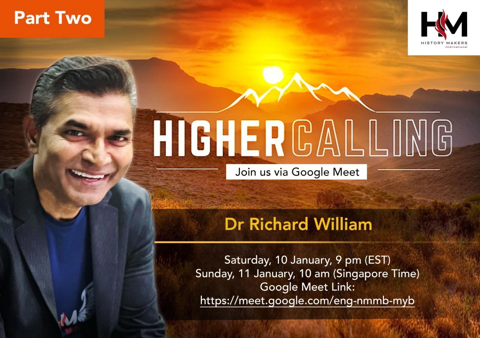 History Makers Singapore - Higher Calling Part 2