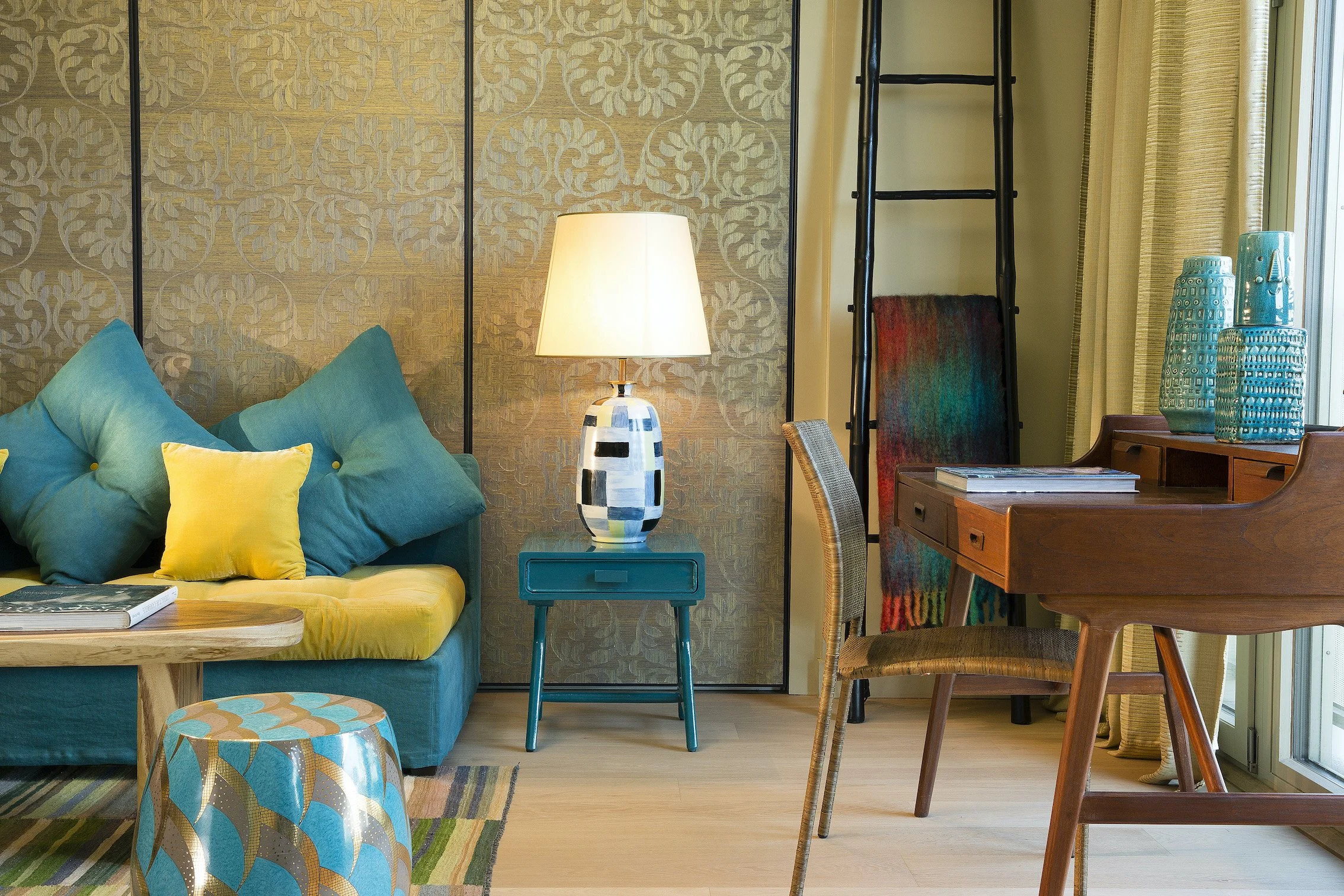 Goralska Paris chambre bleu Daniel Jibert.jpg