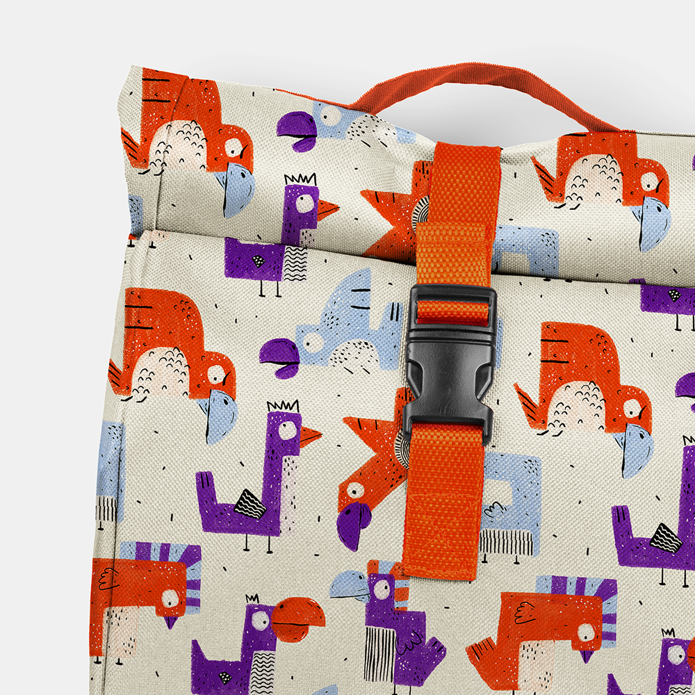 Bold and Colourful print design for childrenswear and lifestyle products