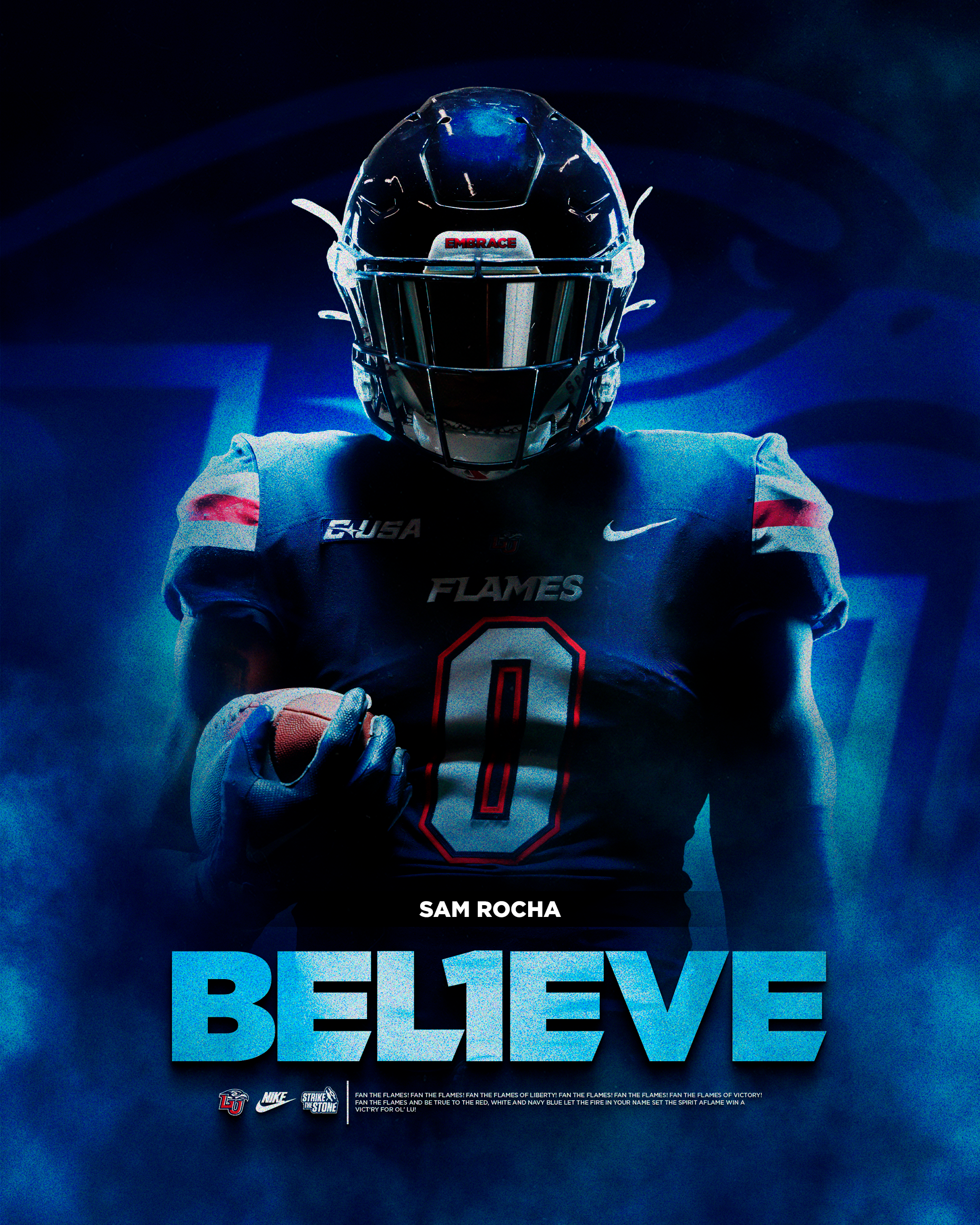 Liberty Football Recruiting "Good Luck"