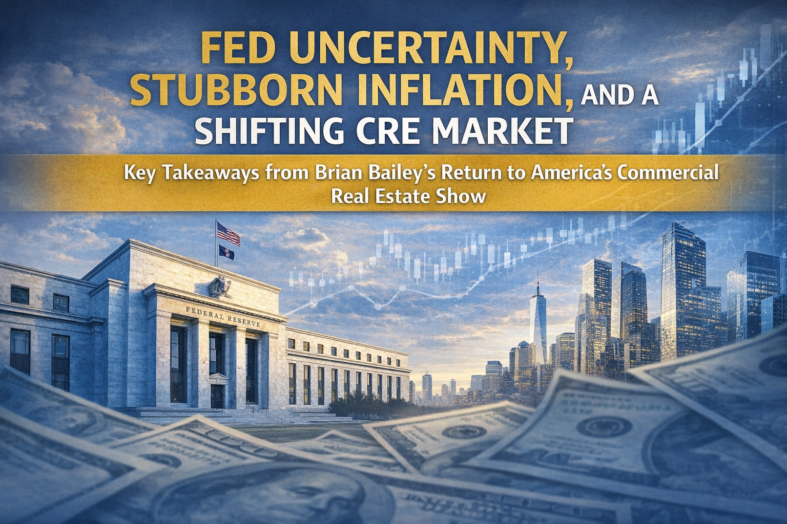 Fed Uncertainty, Stubborn Inflation, and a Shifting CRE Market: Key Takeaways from Brian Bailey’s Return to America’s Commercial Real Estate Show