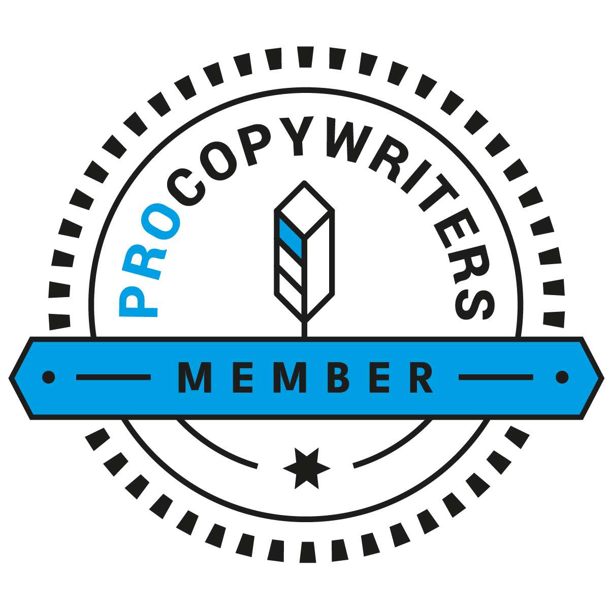 Membership badge for ProCopywriters.