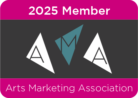 Membership badge for the Arts Marketing Association.
