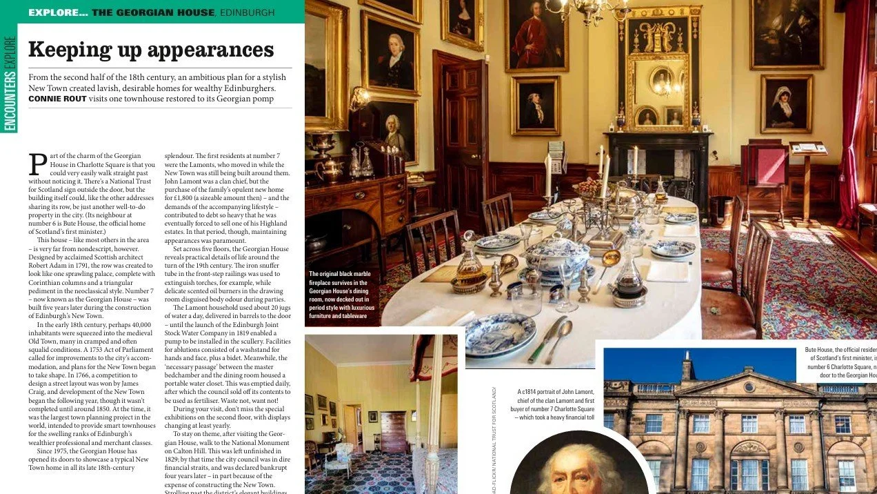 Photo of a page from a magazine.