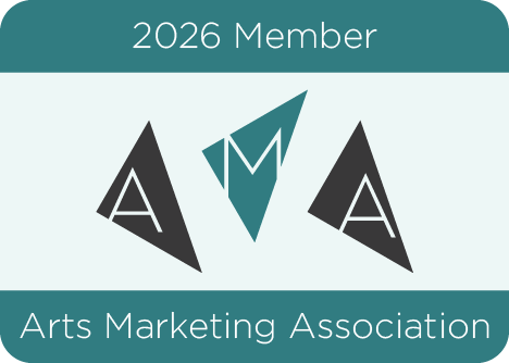 Membership badge for the Arts Marketing Association.