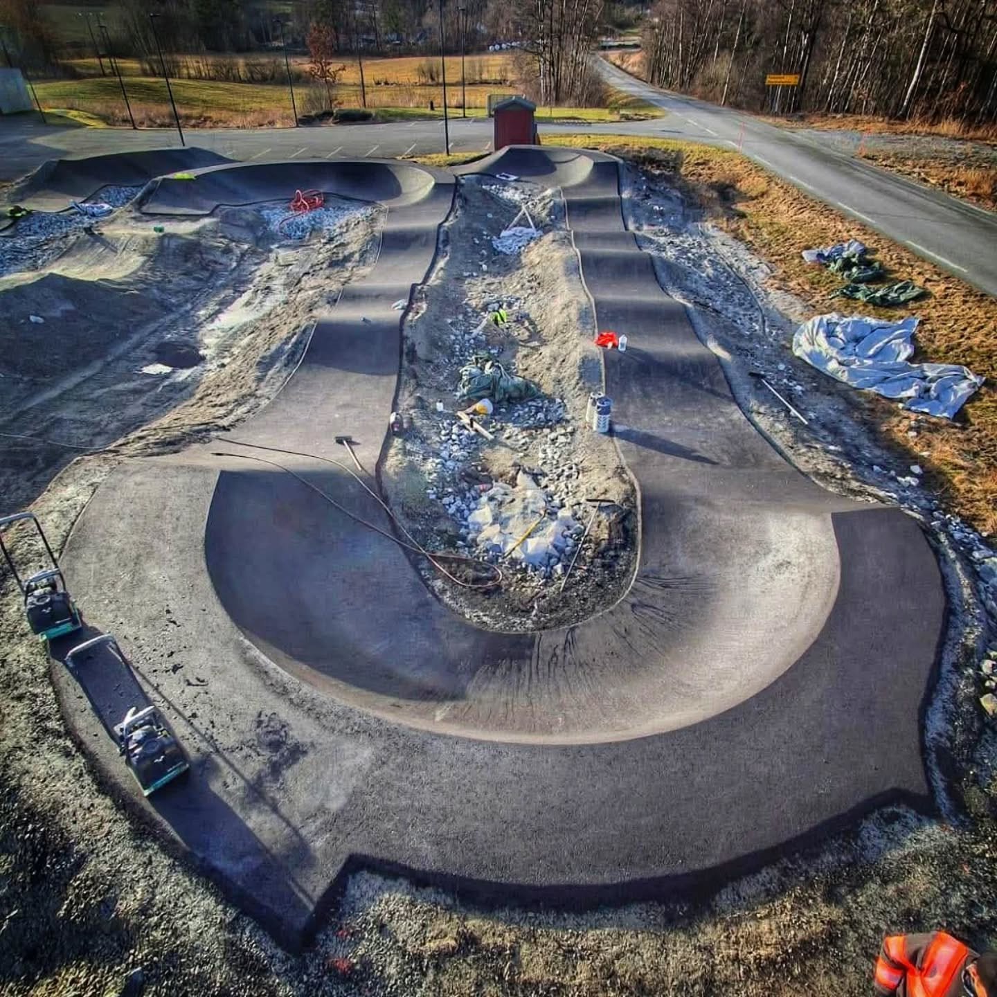 New tarmac in Nedstrand Tysv&aelig;r 🔥