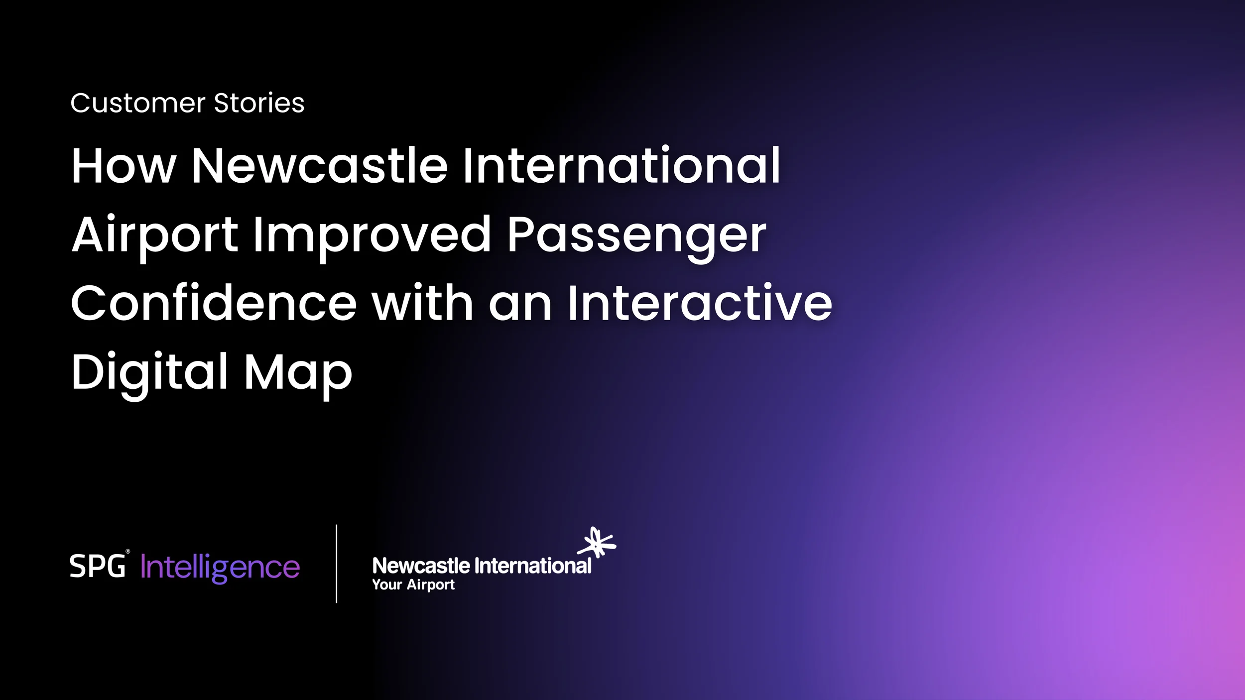 How Newcastle International Airport Improved Passenger Confidence with an Interactive Digital Map