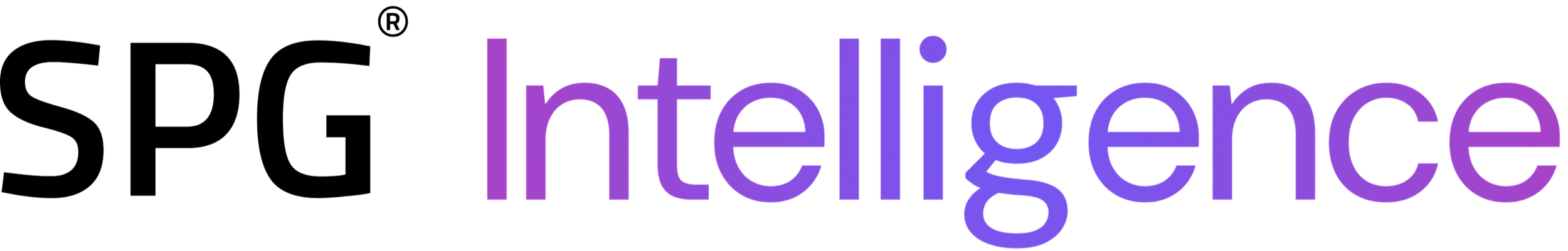 The word "Intelligence" written in large purple letters on a transparent background.